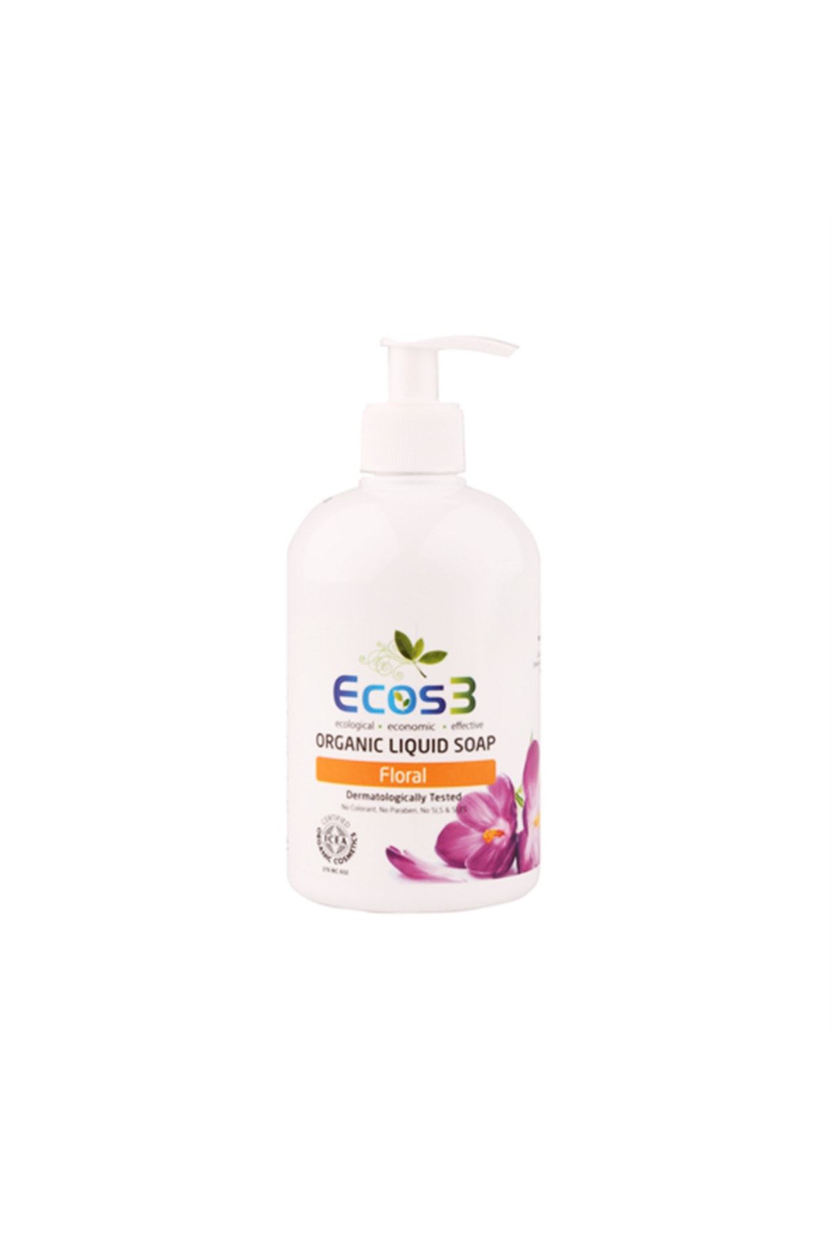 Ecos3 Organik Sıvı Sabun Floral 500 ml