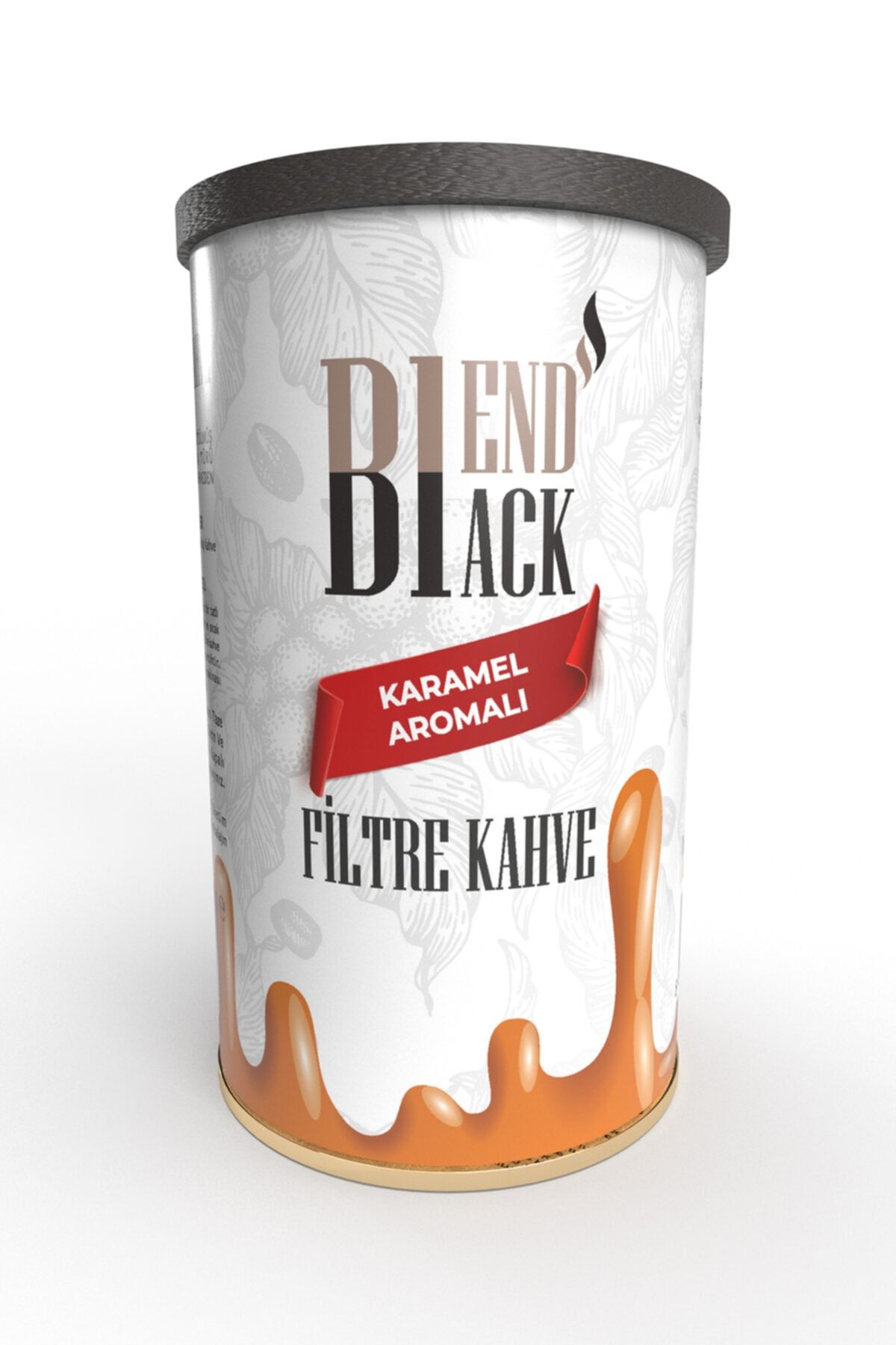 Blendblack Filtre Kahve Karamel Aromalı 250gr Teneke Kutu