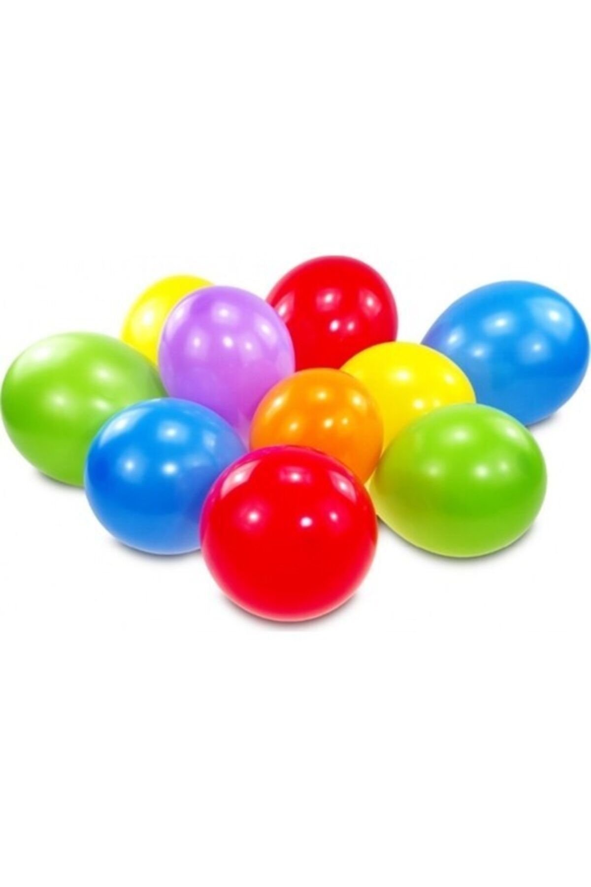 Balonevi Pastel Karışık Renkli Balon 12"_0
