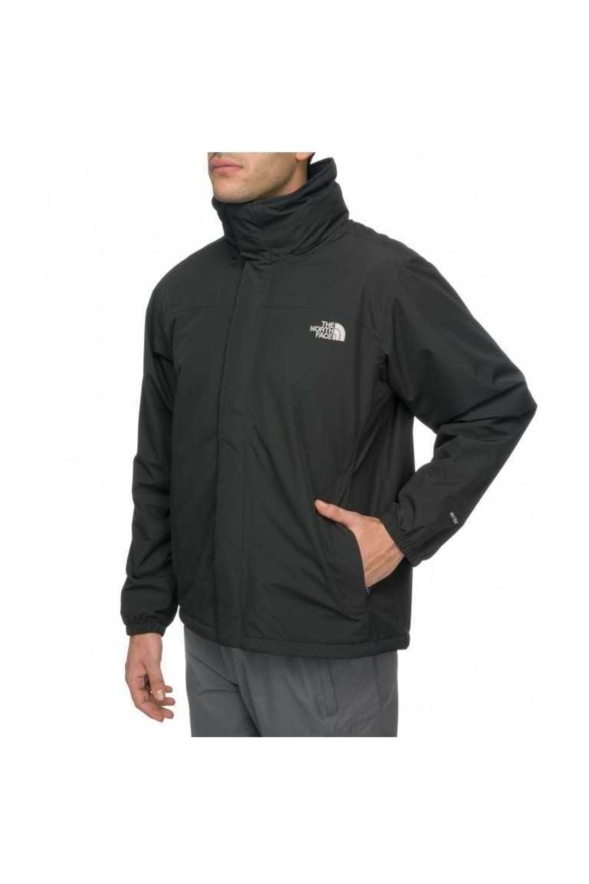 The North Face Resolve İnsulated Erkek Outdoor Mont Siyah