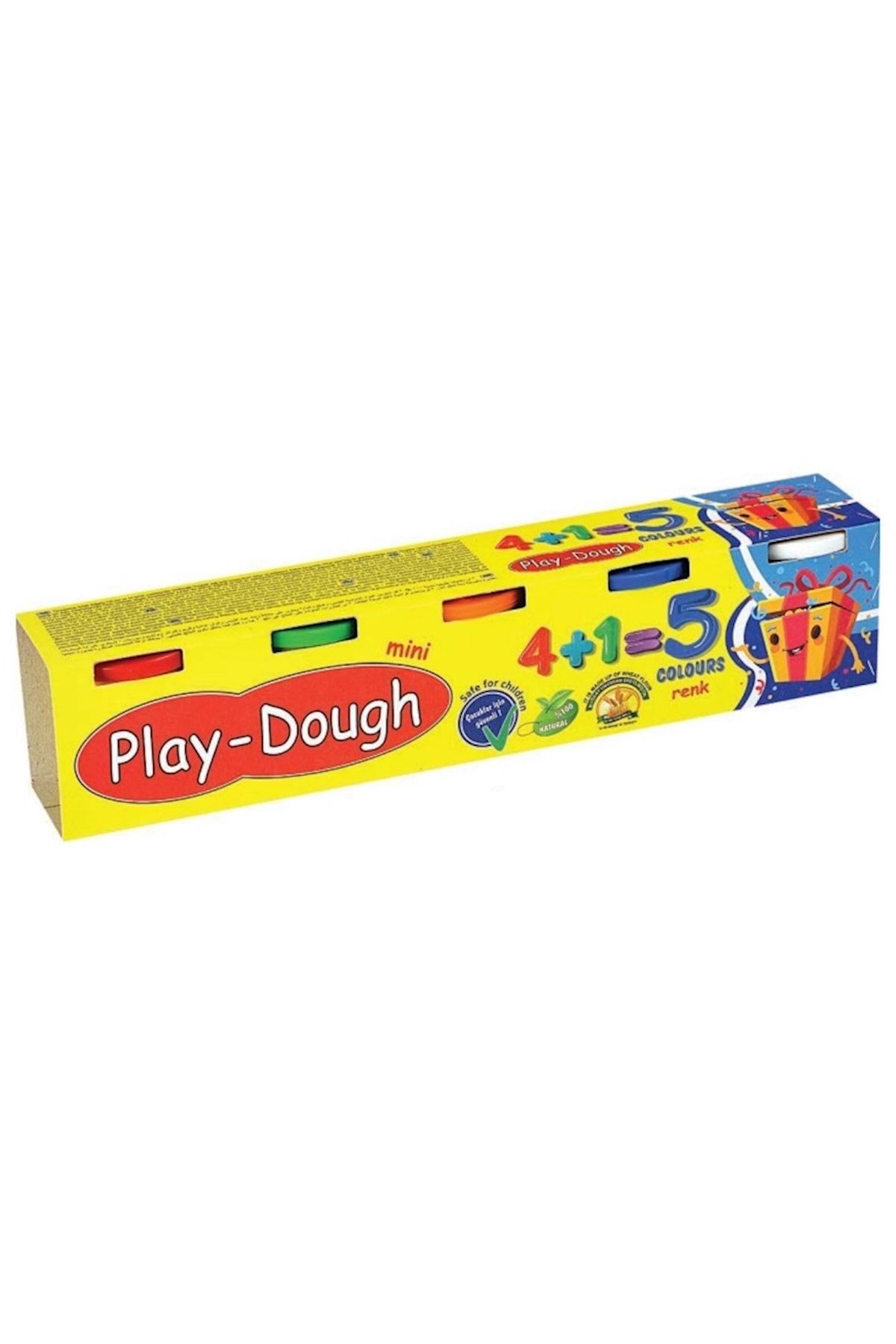 Eren Play Dough Mini Oyun Hamuru 5 Renk 5x60=300 gr