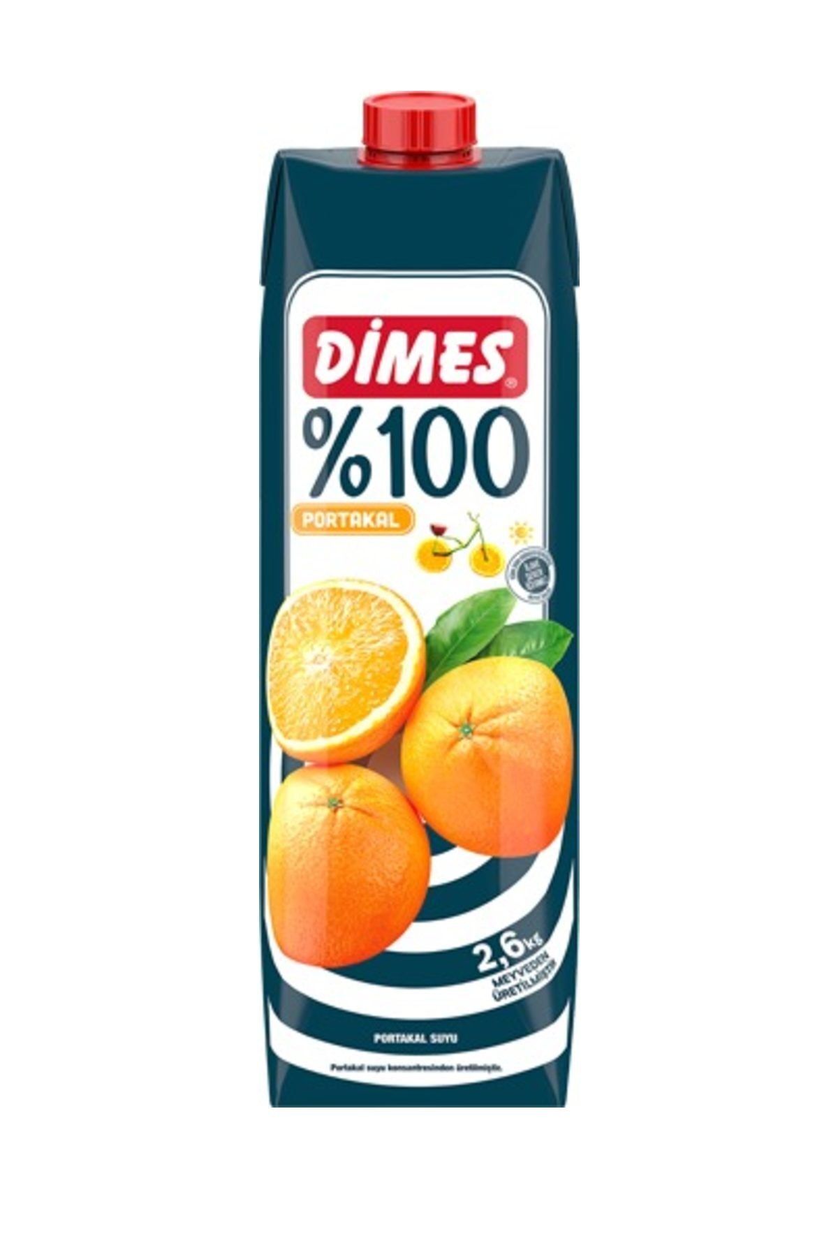 Dimes Portakal Aromalı Meyve Suyu 1 lt