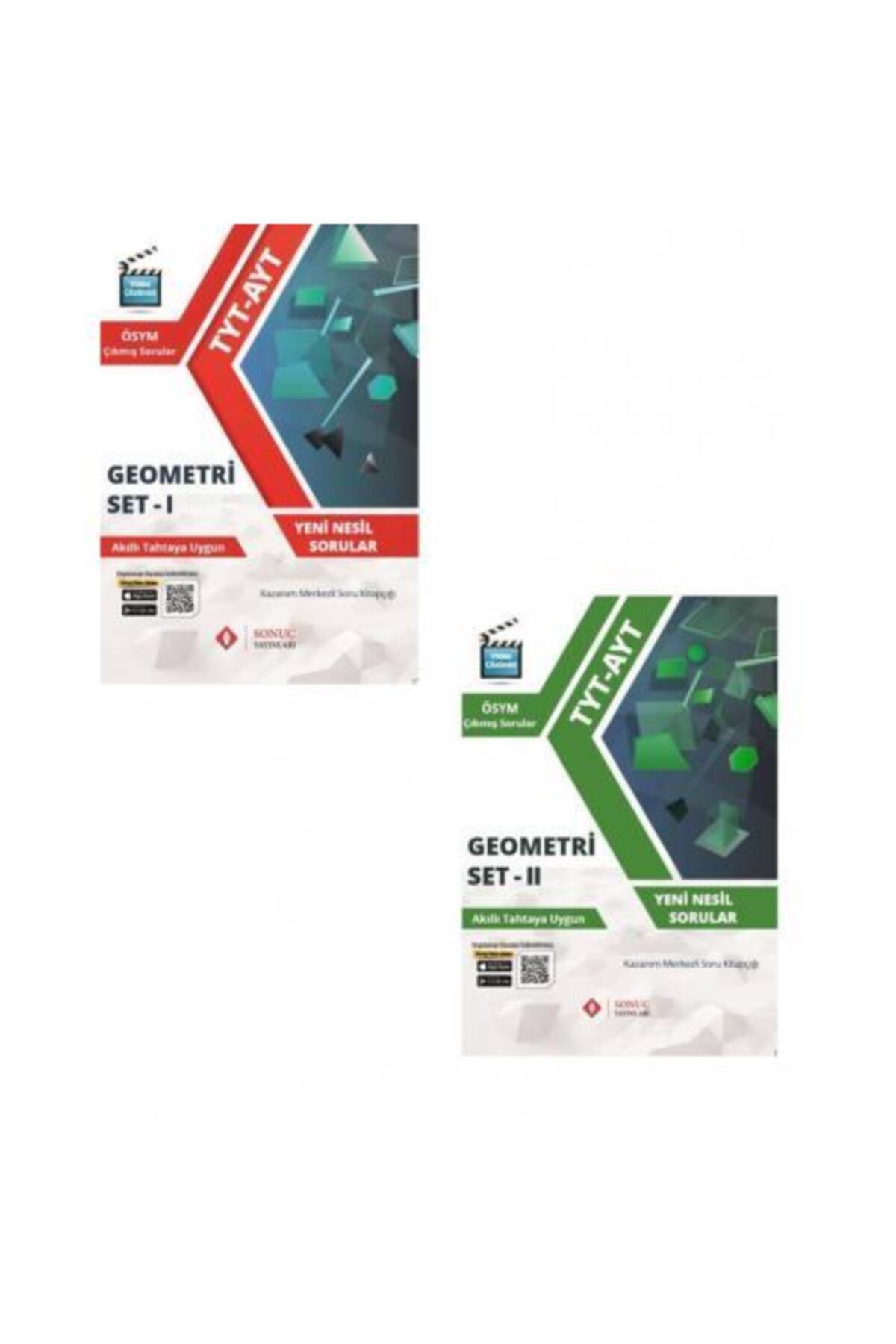 Sonuç Yayınları Tyt Ayt Geometri Modüler Set 1 - 2 Seti 2023