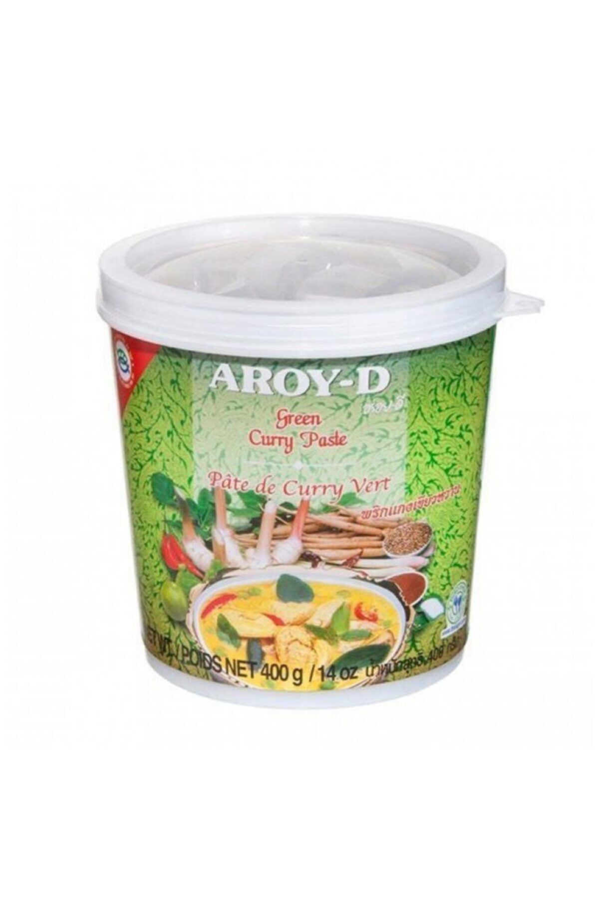 Aroy D Aroy-d Yeşil Köri Ezmesi (green Curry Paste) 400 Gr