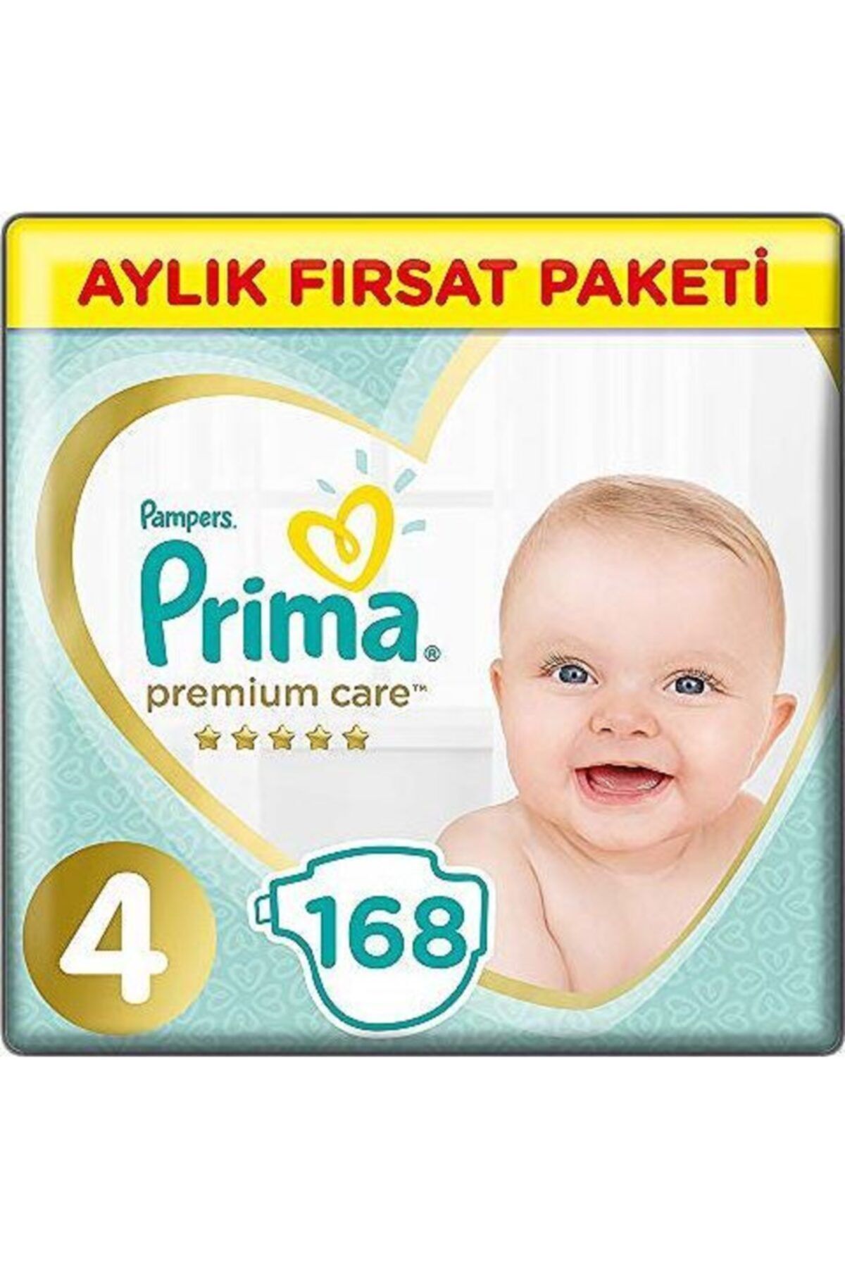 Prima Premium Care 4 Numara 2 Paket 168 Adet