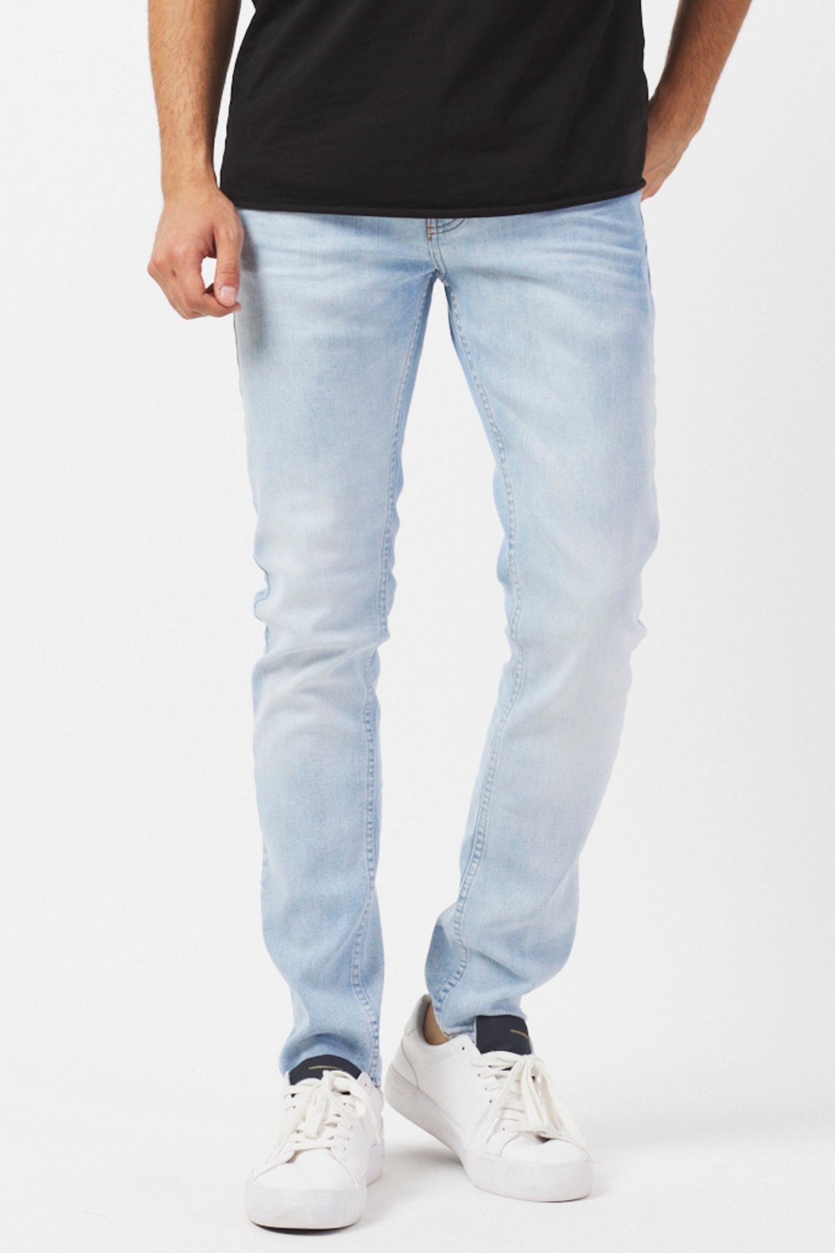 Denim Republic Slim Fit Erkek Buz Mavisi Jeans Pantolon