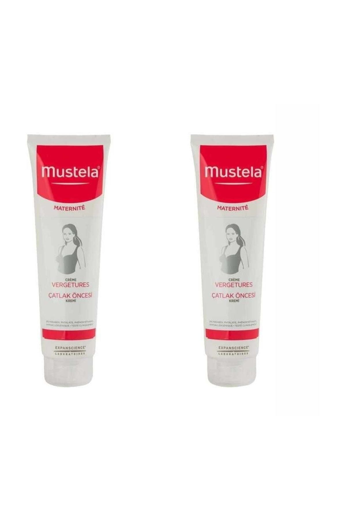 Mustela Stretch Marks Prevention Cream 150 ml 2li Çatlak Öncesi Krem