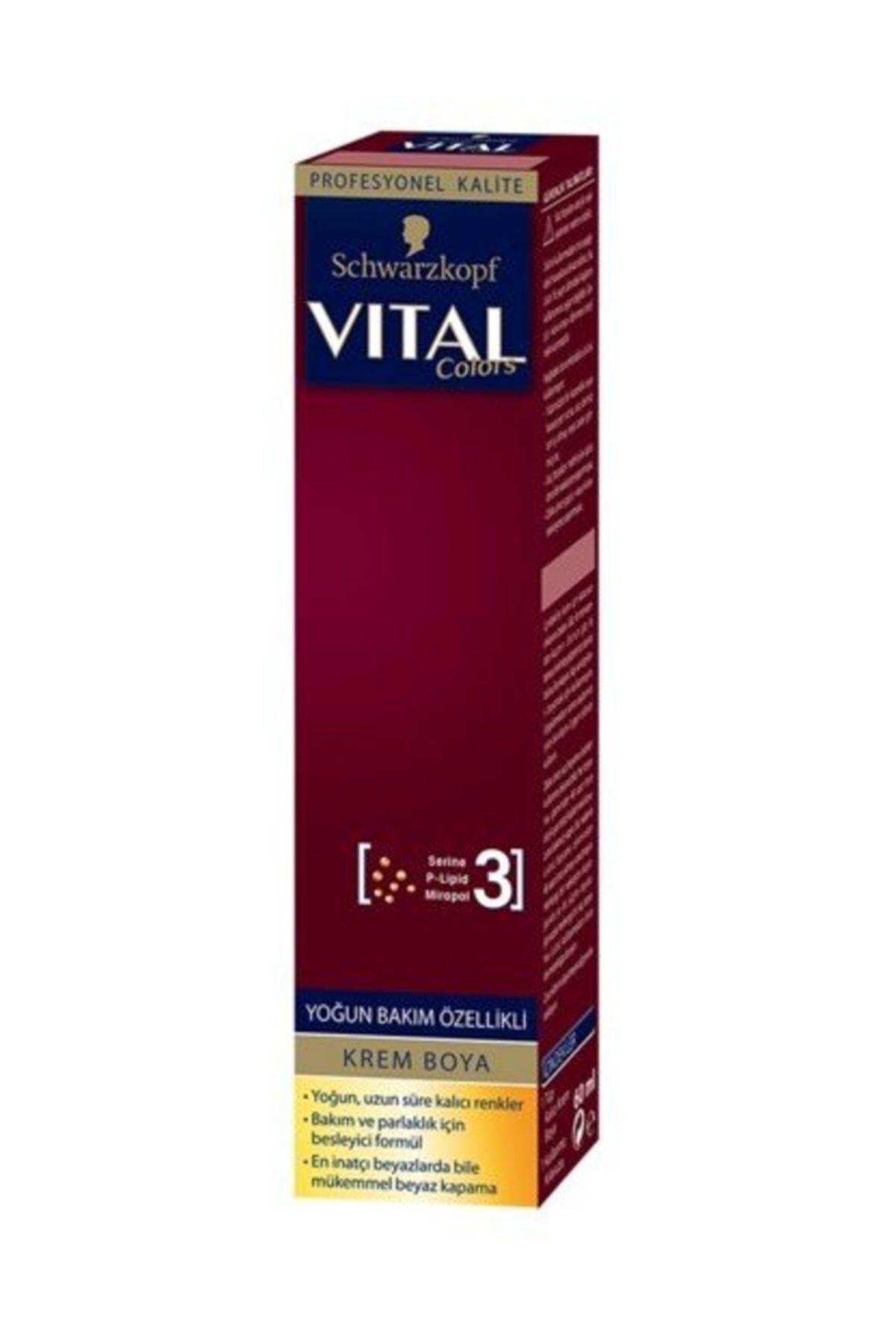 Vital Colors Tüp Boya  7-65 Koyu Fındık Kabuğu