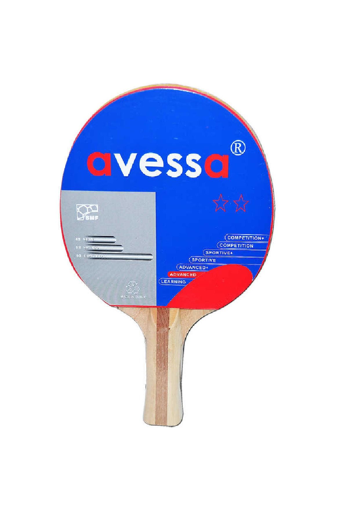 Avessa 2 Yıldız Masa Tenis Raketi