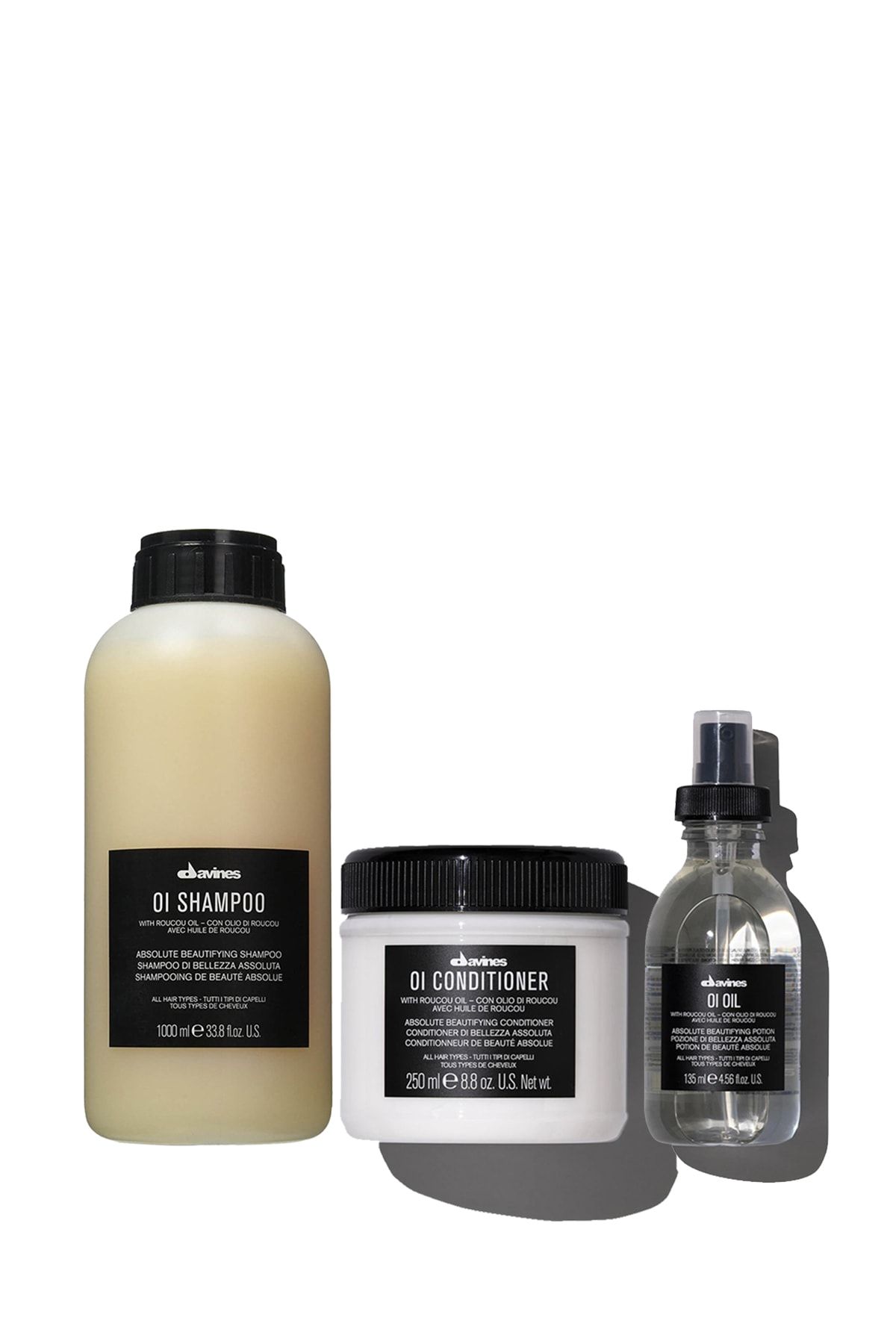 Davines Oı Oıl Şampuan 1000ml/krem 250ml/absolute Yağ 135ml