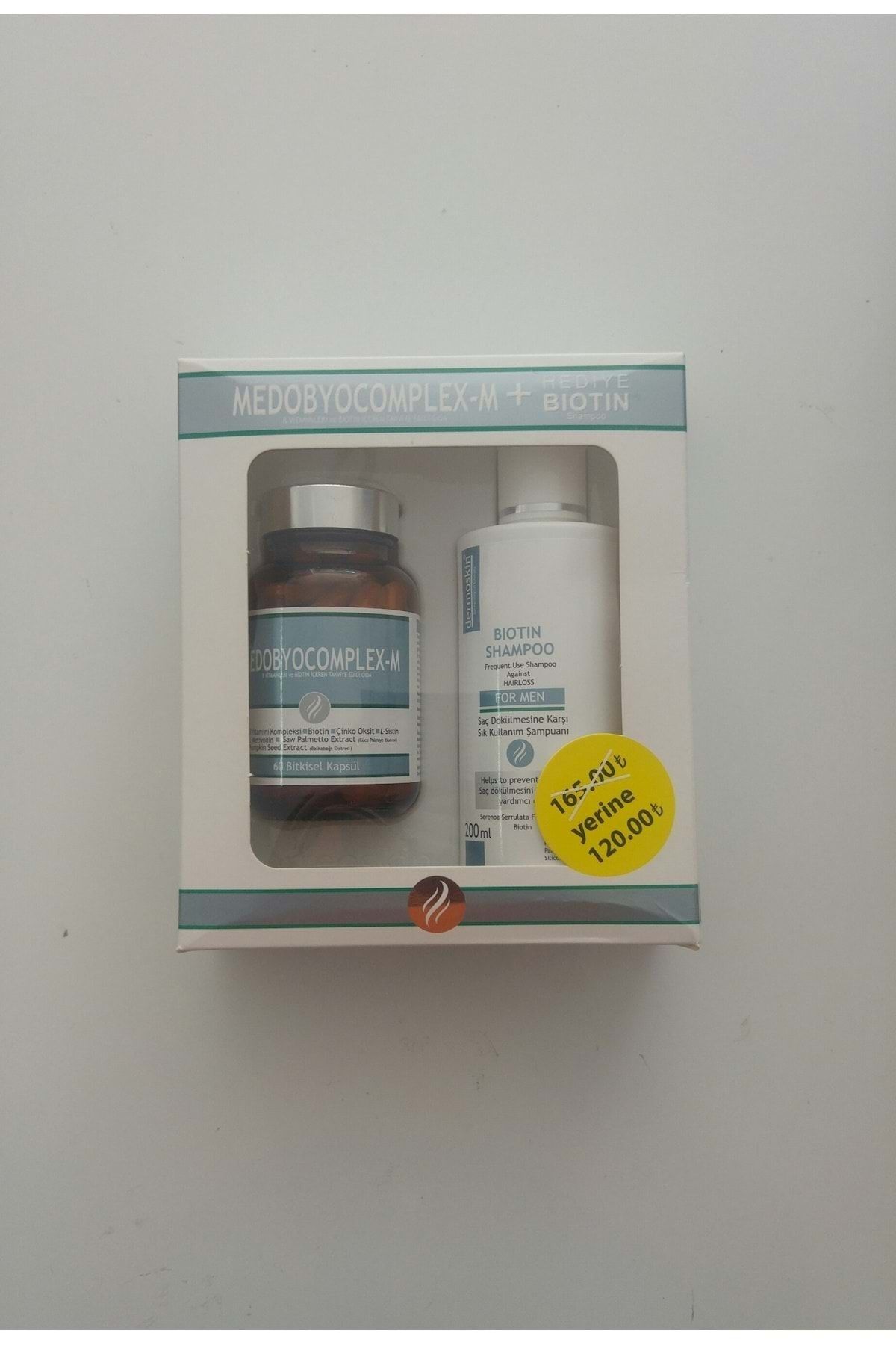 Dermoskin Medobyocomplex-m + Hediye Biotin Şampuan
