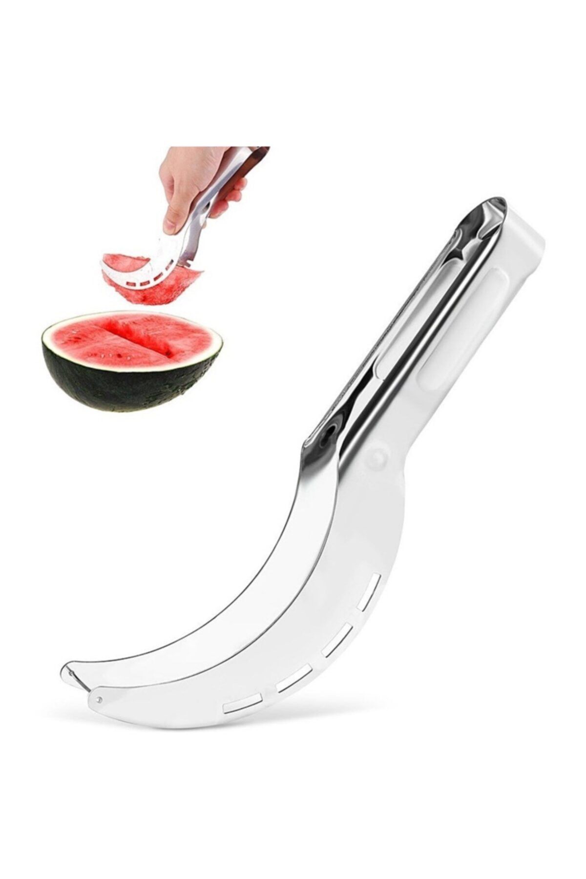 Genel Markalar Paslanmaz Çelik Karpuz Kavun Dilimleyici Kesici Meyve Kesme Kesici Bıçak