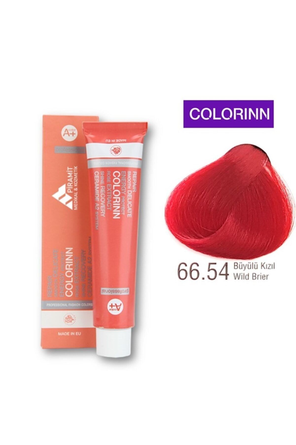 Colorinn Professional Saç Boyası 66.54 Büyülü Kızıl
