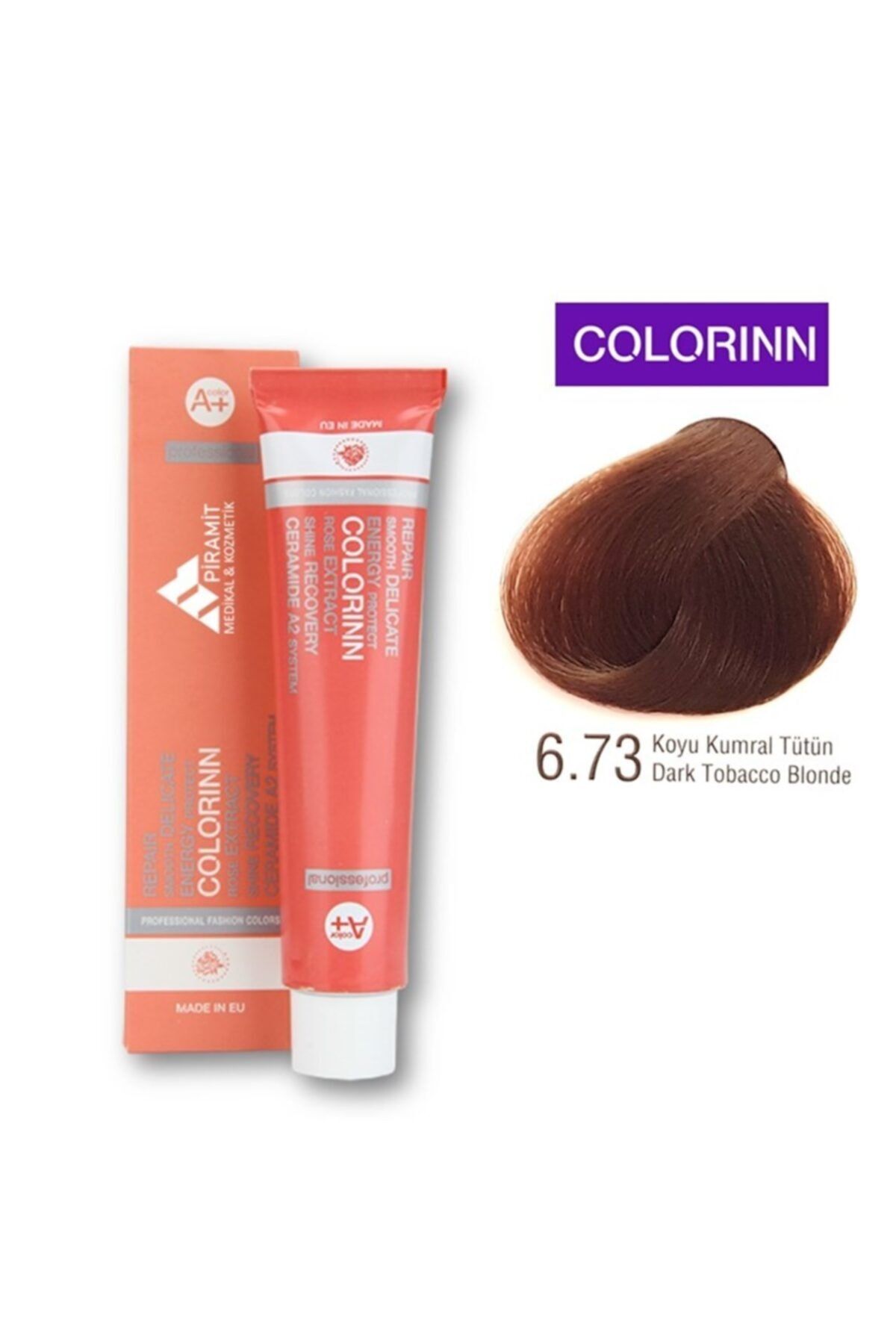 Colorinn Professional Saç Boyası 6.73 Koyu Kumral Tütün