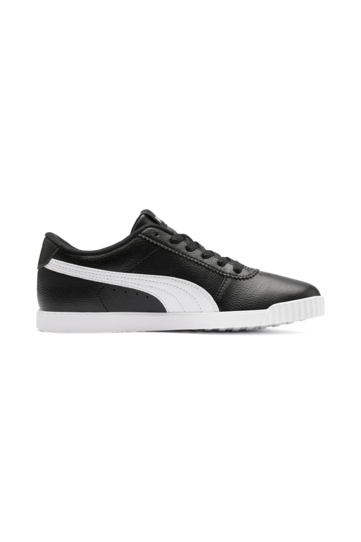 Puma Carina Slim Sl 370548 01 Kadın Siyah-beyaz Spor Ayakkabısı