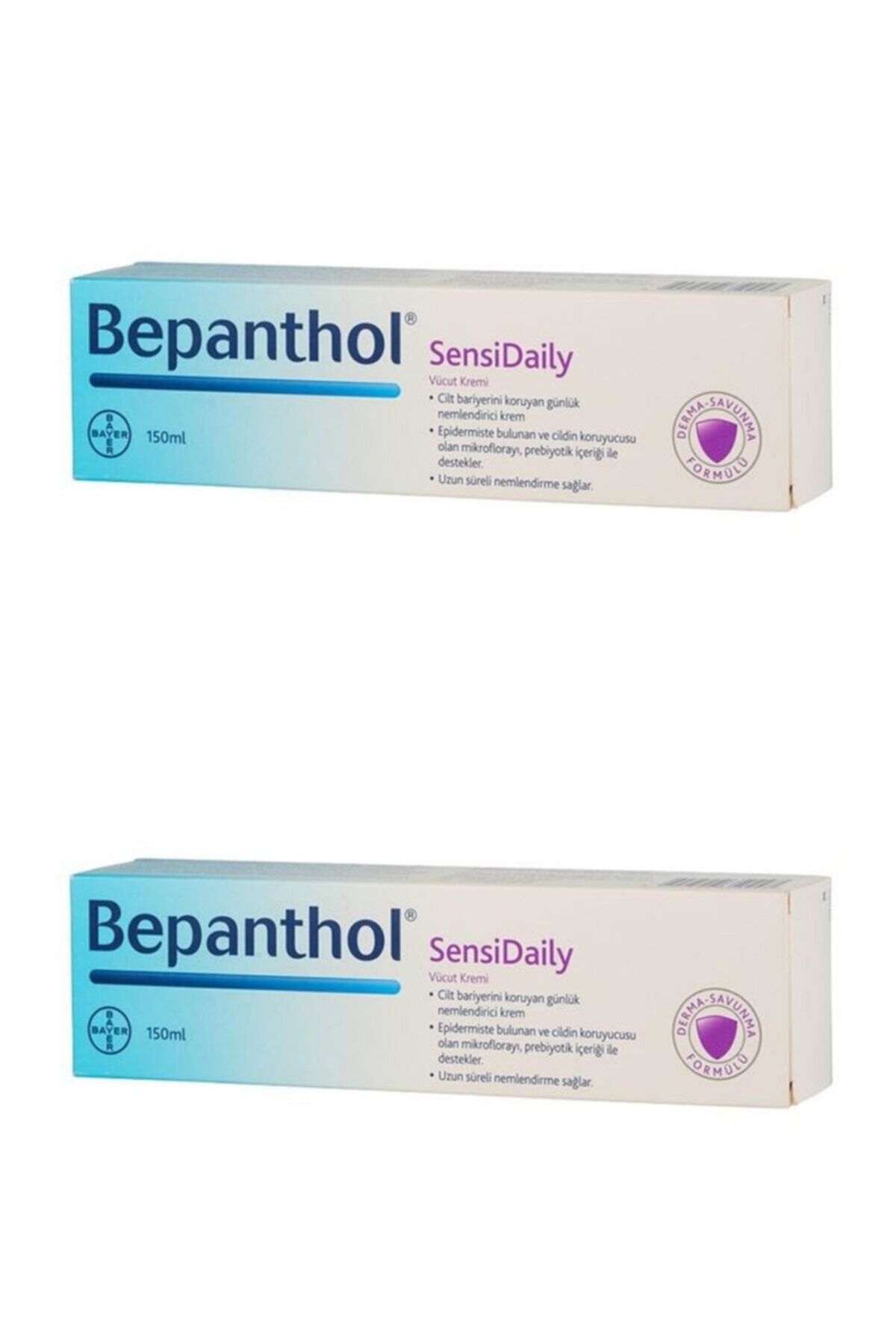 Bepanthol Sensidaily Prebiyotikli Vücut Kremi 150 ml 2 Adet