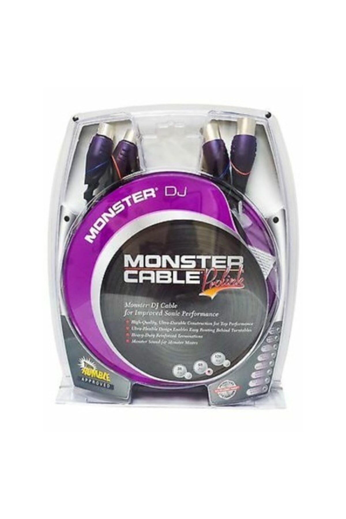 MONSTER Xlr Erkek Dişi Ses Bağlantı Dj Kablosu 2 mt