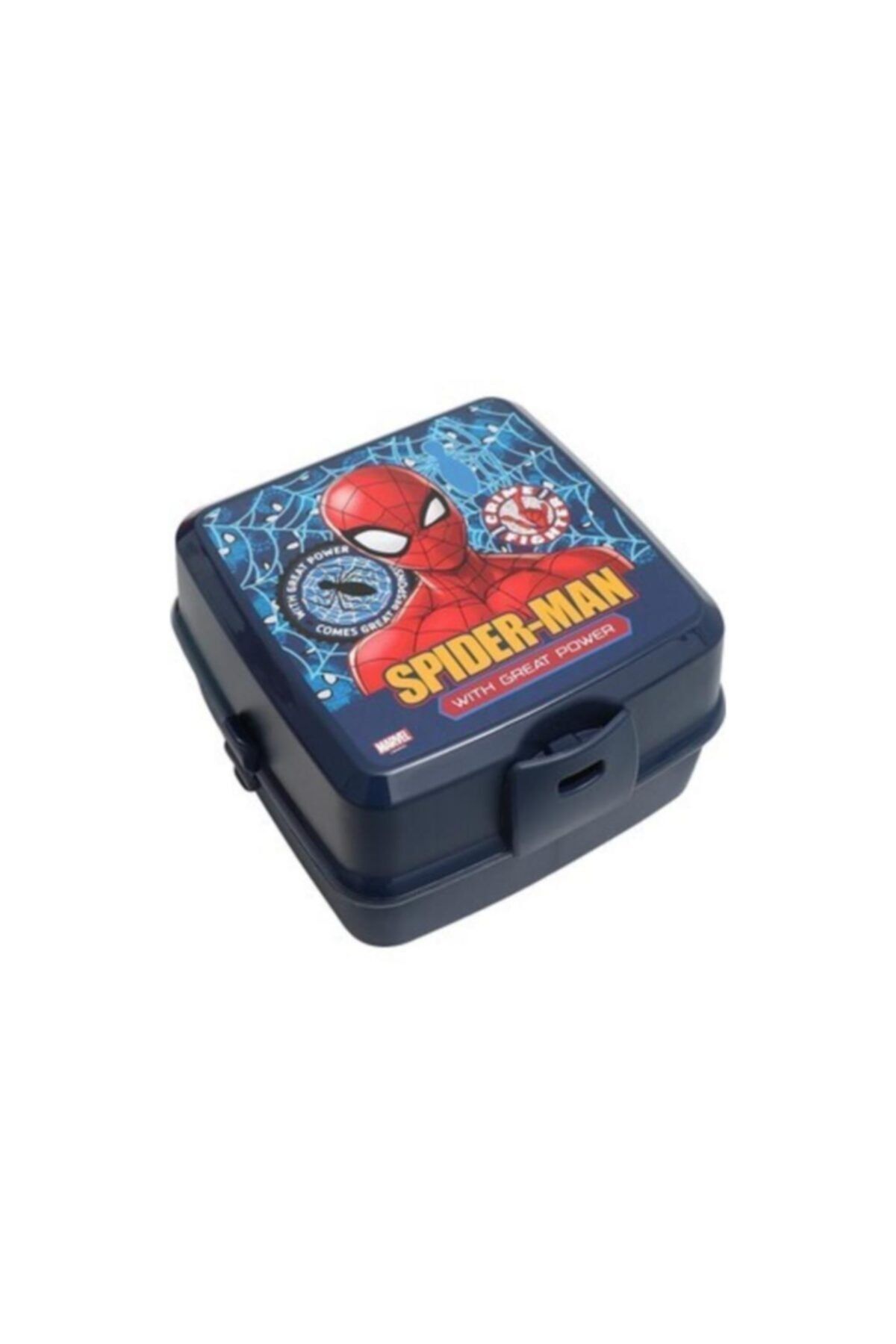 Spiderman Orijinal Lisanslı Dört Bölmeli Spiderman Beslenme Kabı 43603