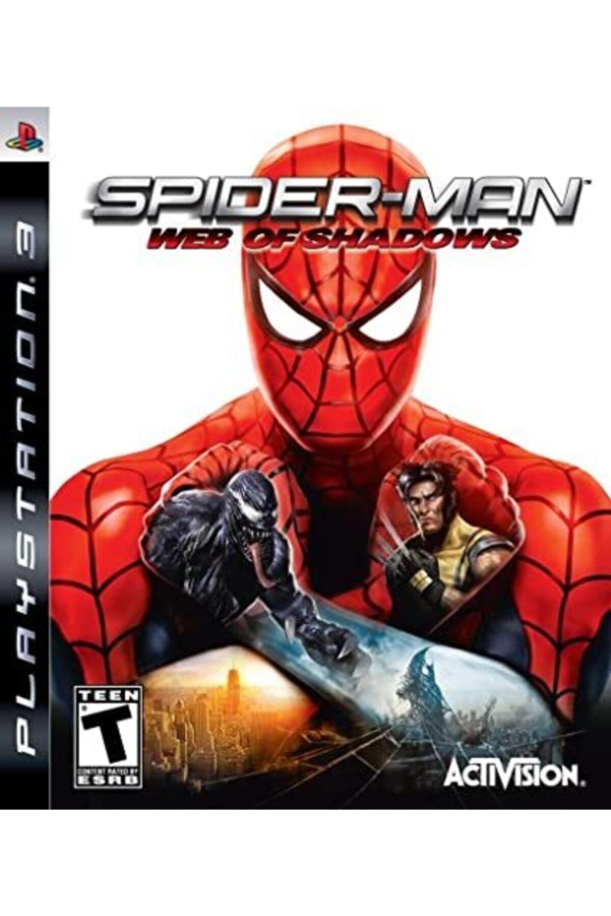 Activision Spiderman Web Of Shadows Ps3 Spider-man