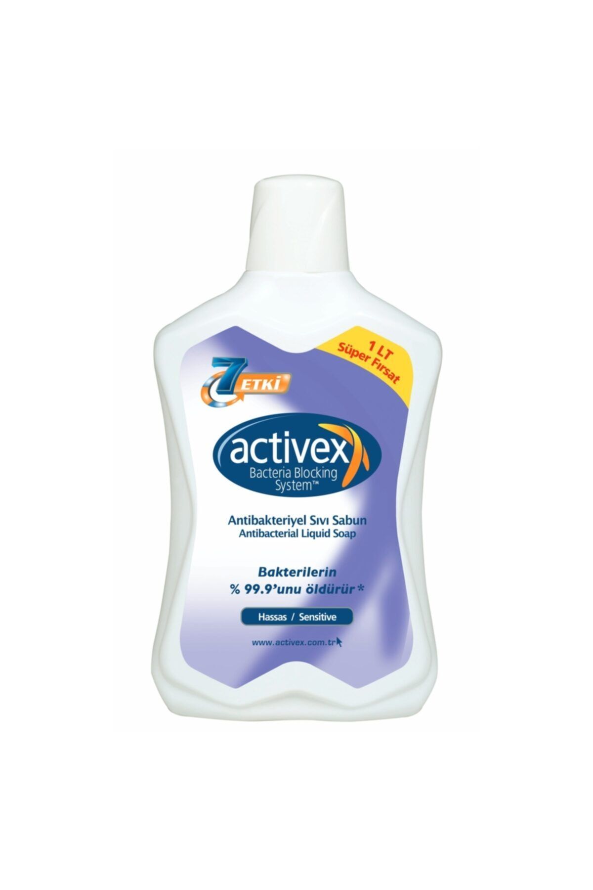 Activex Antibakteriyel Sıvı Sabun Hassas 1 lt
