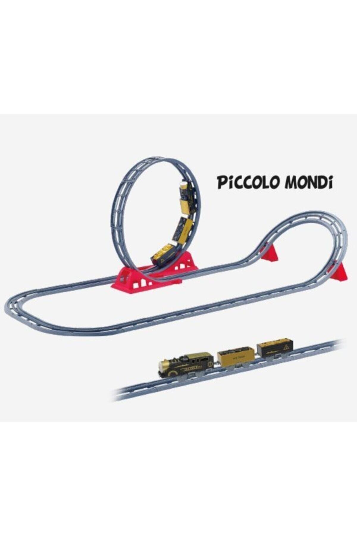 Genel Markalar Piccolo Mondi 38 Parça Raylı Oyuncak Tren