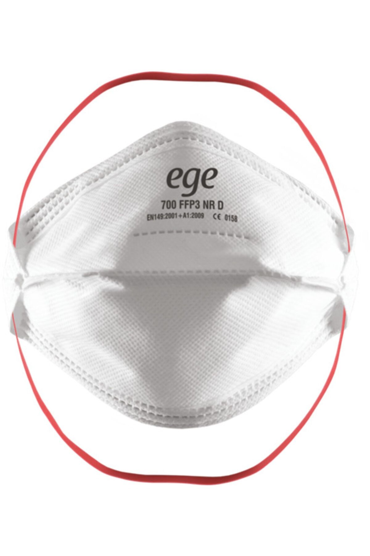 Ege 700 Ffp3 Maske Ventilsiz Katlanabilir 15 Adet Tekli Paket