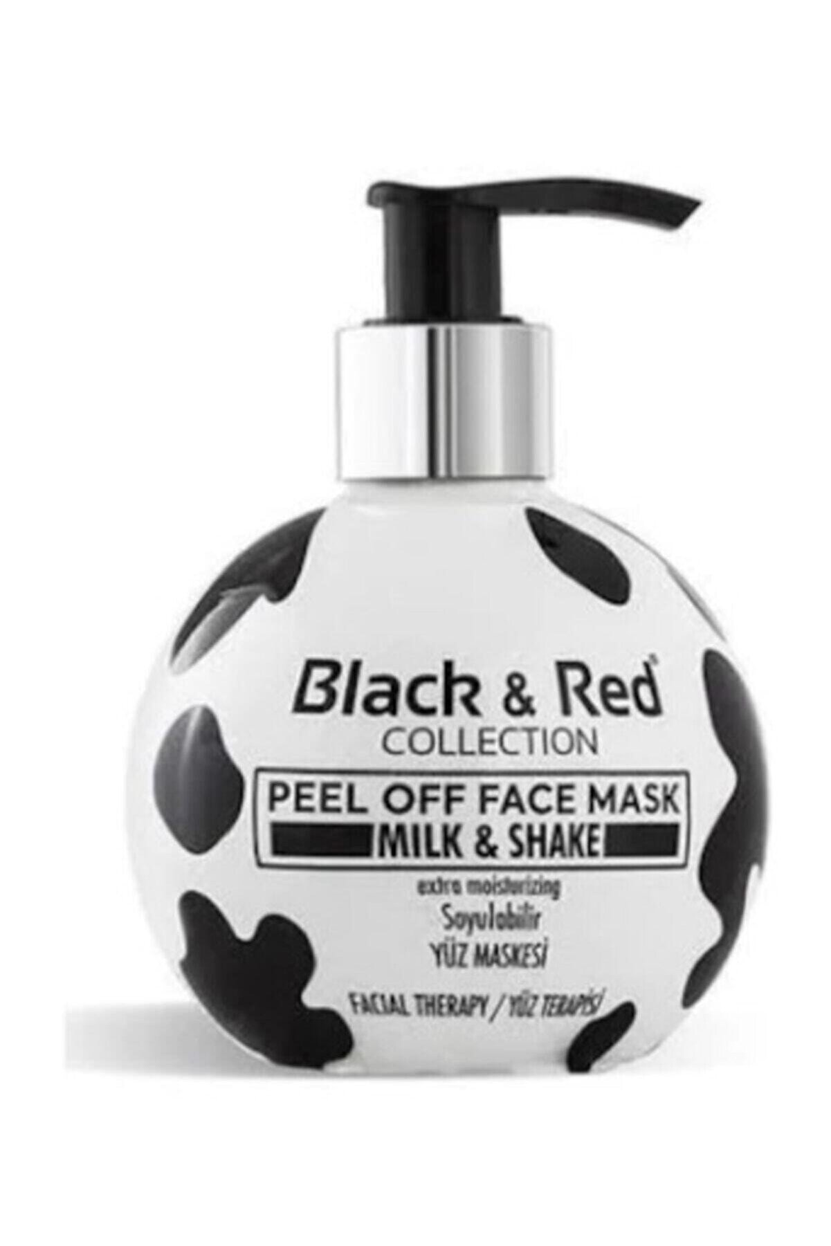 Black Red Soyulabilir Süt Maske Pompalı 250 Ml
