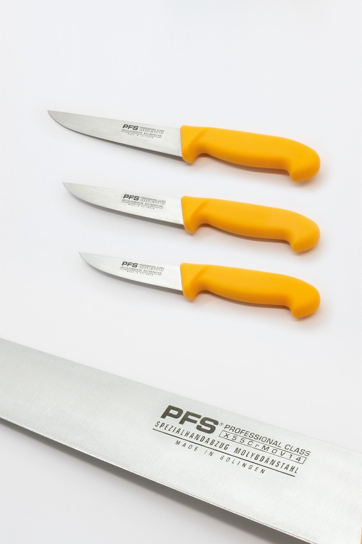 Solingen Çok Yönlü Bıçak Mutfak ve Kasap Bıçağı 3'lü Set