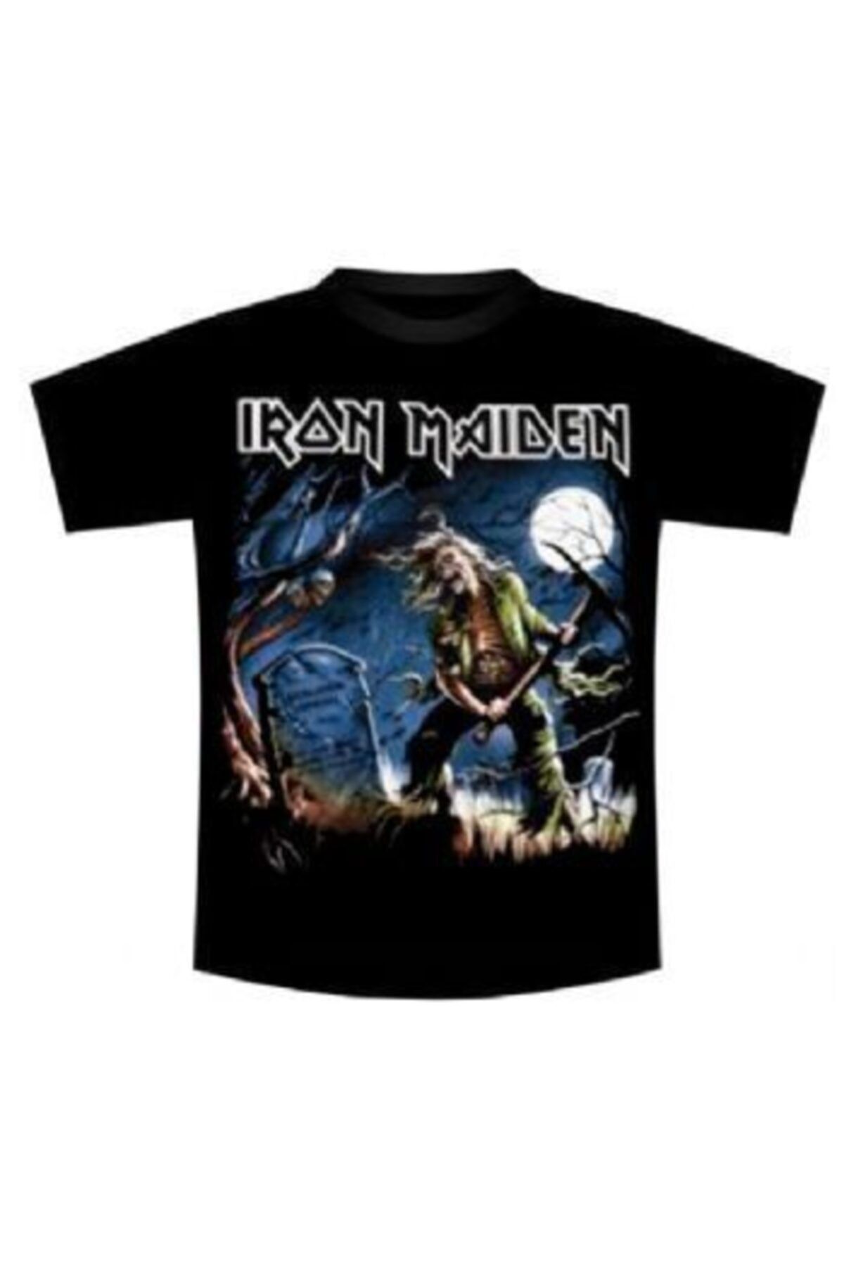Metal Giyim Unisex Siyah Iron Maiden  T-Shirt