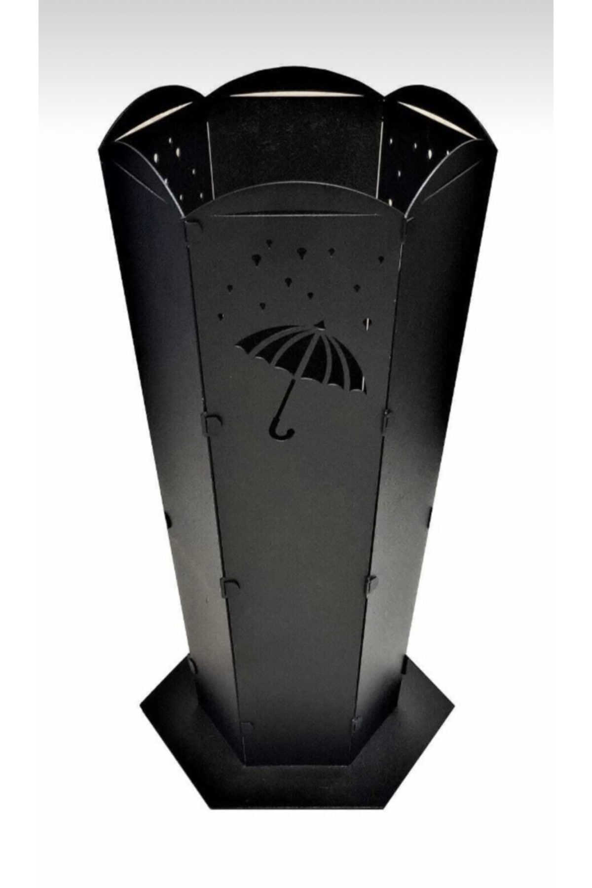 Amazon Ev Siyah Dekoratif Metal Şemsiyelik