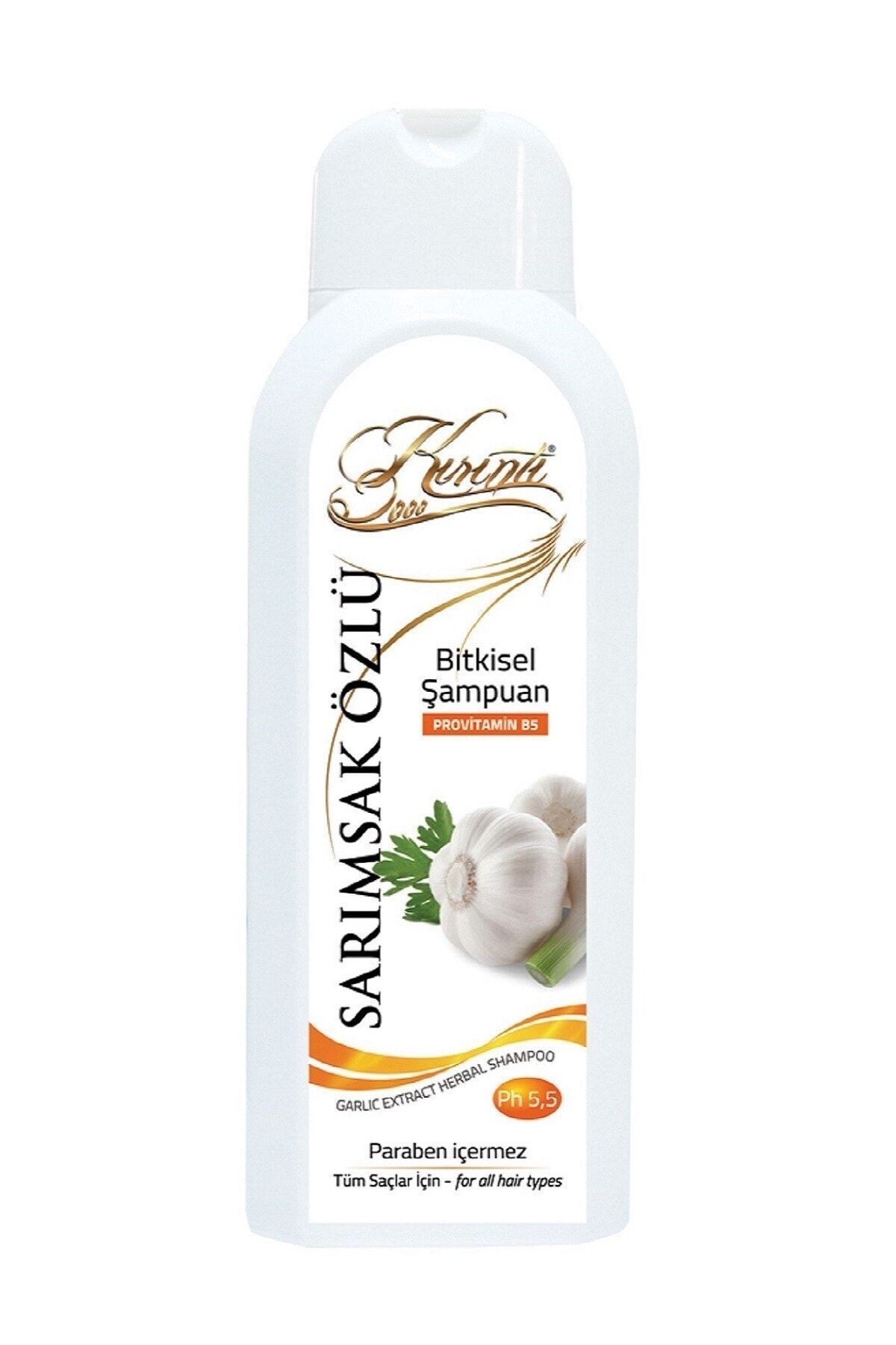 KIRINTI 2000 Sarımsak Özlü Bitkisel Şampuan 400 ml