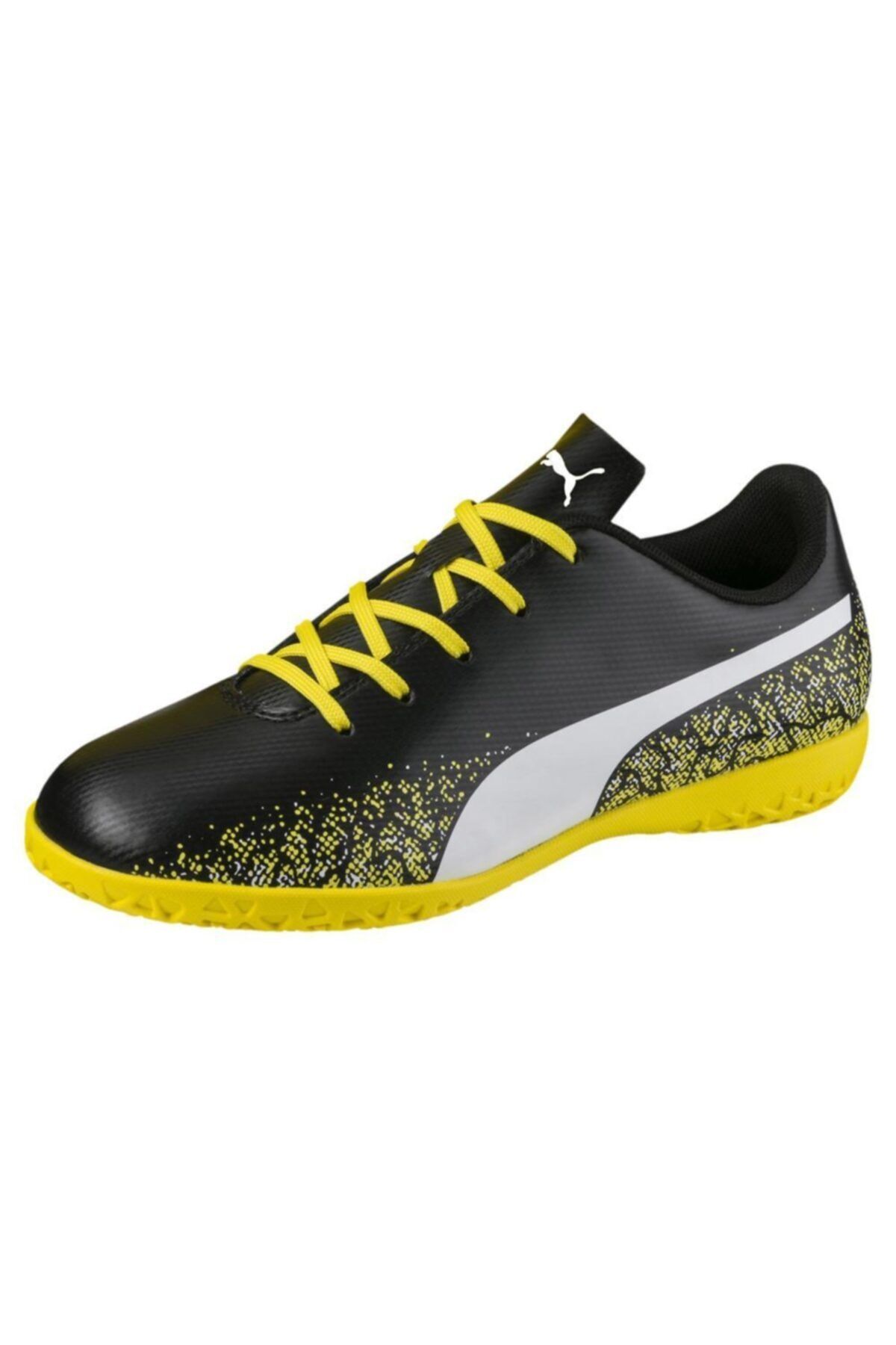 Puma Unisex Siyah Sarı Truora It Futsal Ayakkabısı
