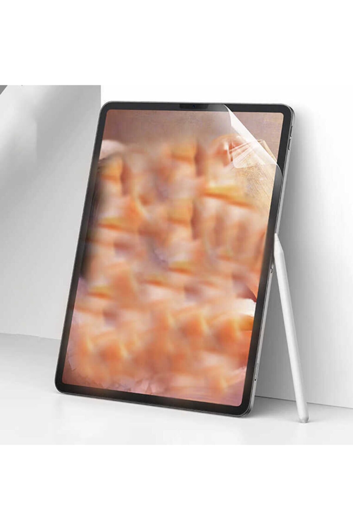 Zore Apple Ipad Pro 12.9" 2020 Ekran Koruyucu Paper-like Kağıt Hisli Çizim Için Özel Nano Koruyucu