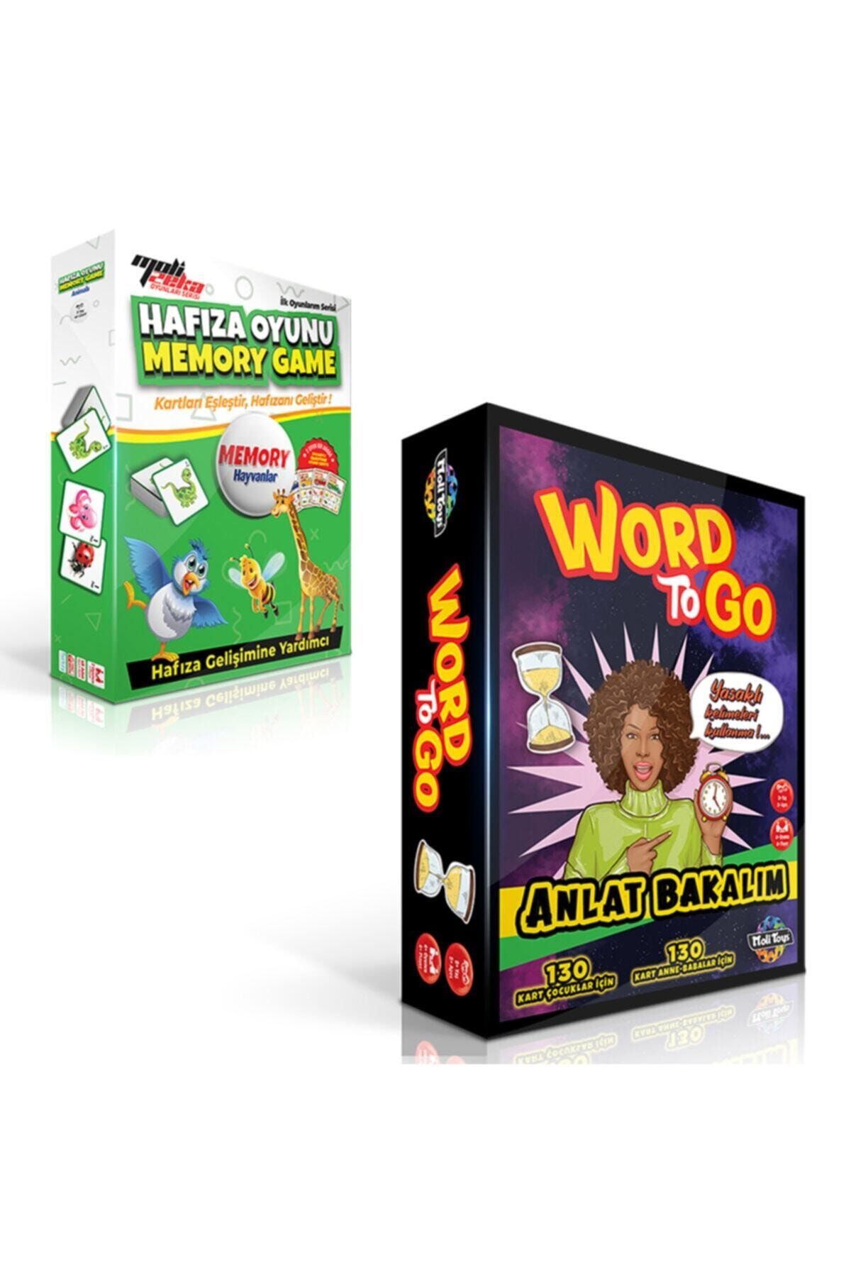 Moli Toys Word To Go Tabu Xl  Hafıza Oyunu 2'li Set