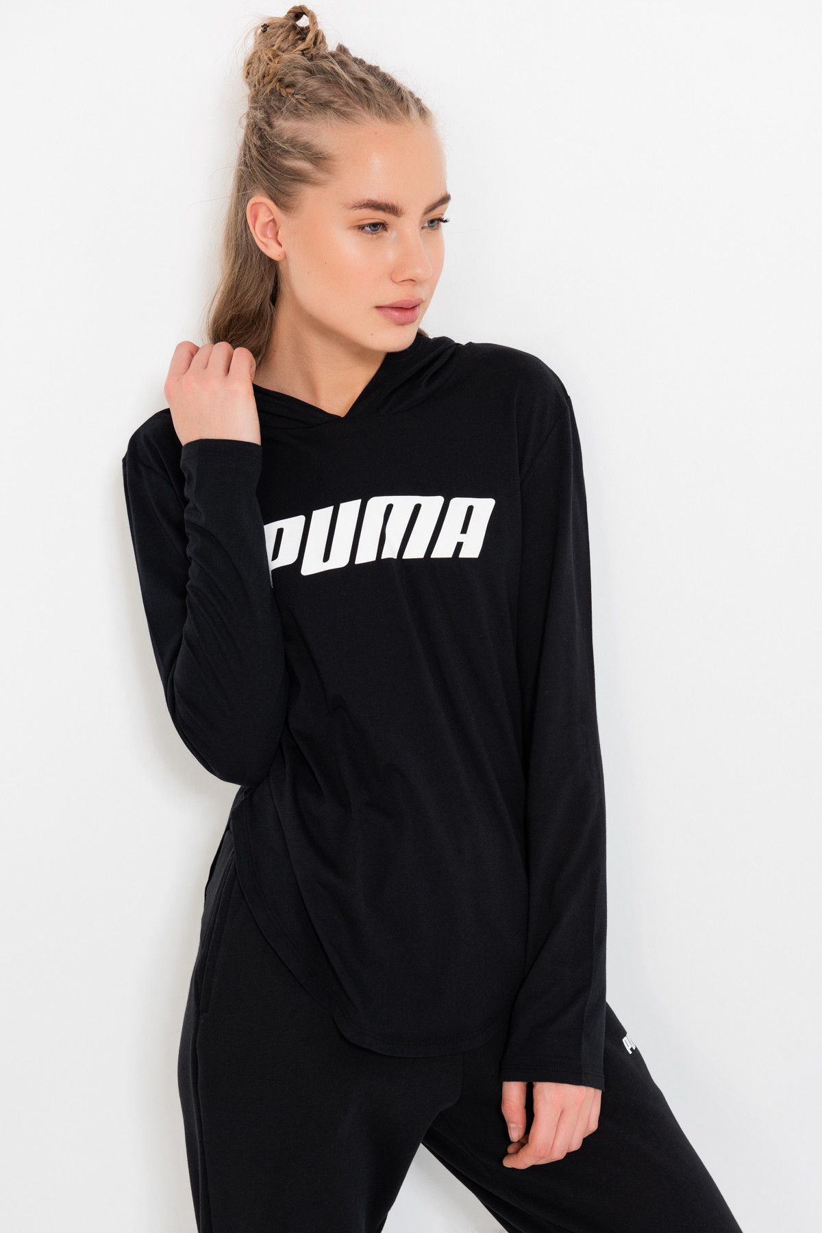 Puma Kadın Sweatshirt - Modern Sports Light Cover up - 85423501