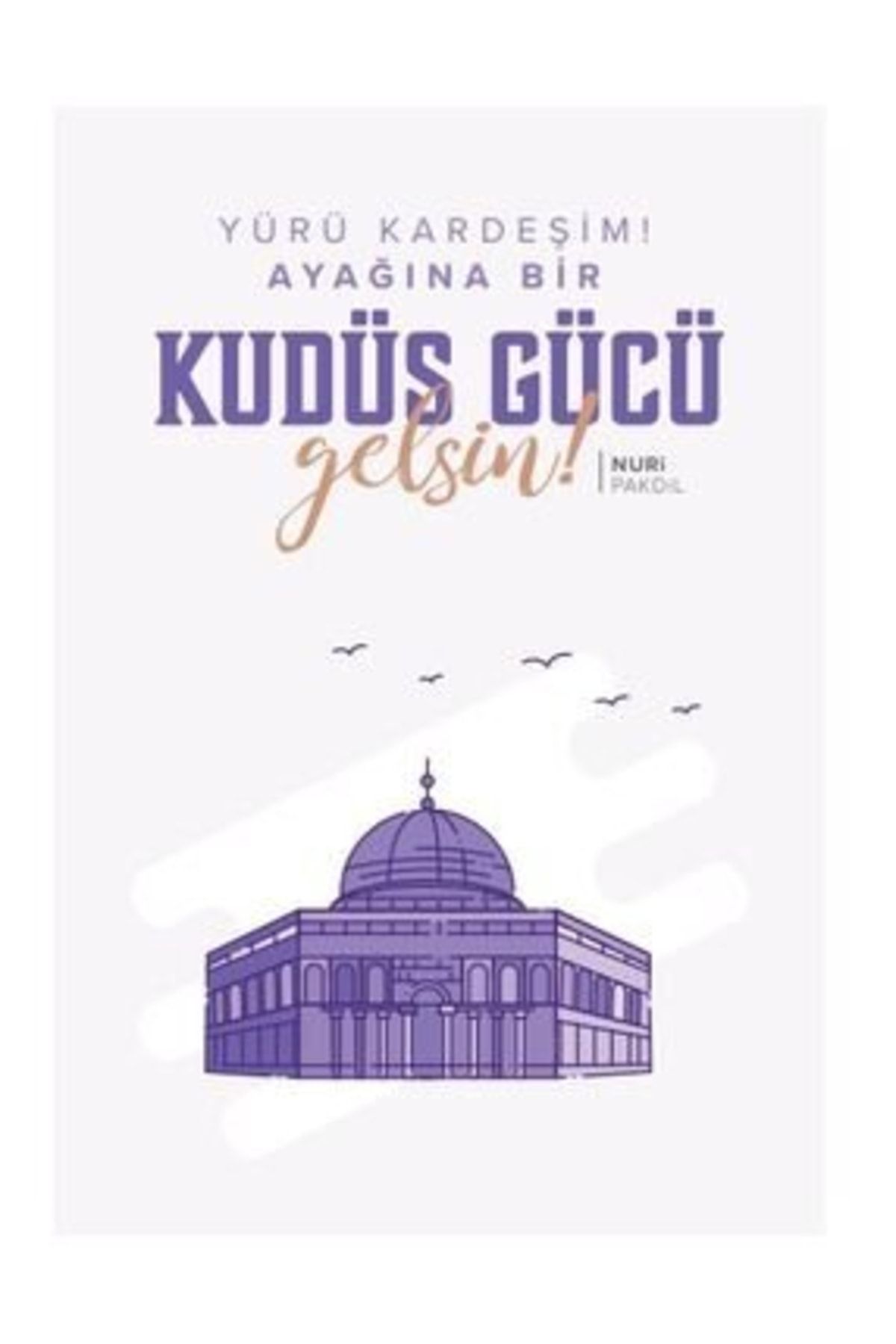 Hobbi Tasarım Kudüs Gücü Gelsin Defteri - Çizgisiz