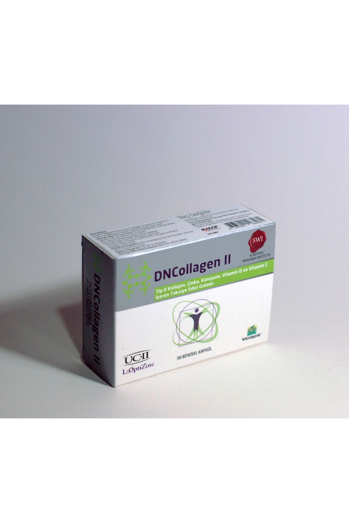 DNCollagen II - Kollajen, Çinko, Kalsiyum, Vitamin C &amp; D 30kapsül