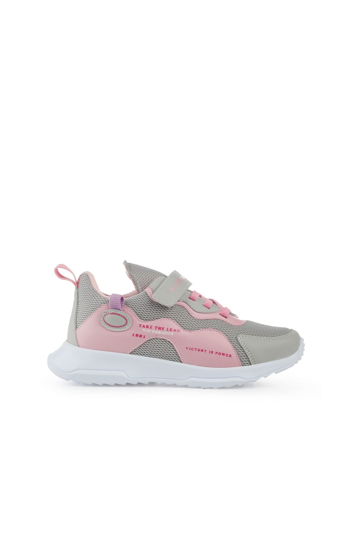 Slazenger Keala I Sneaker Kız Çocuk Ayakkabı Gri / Pembe