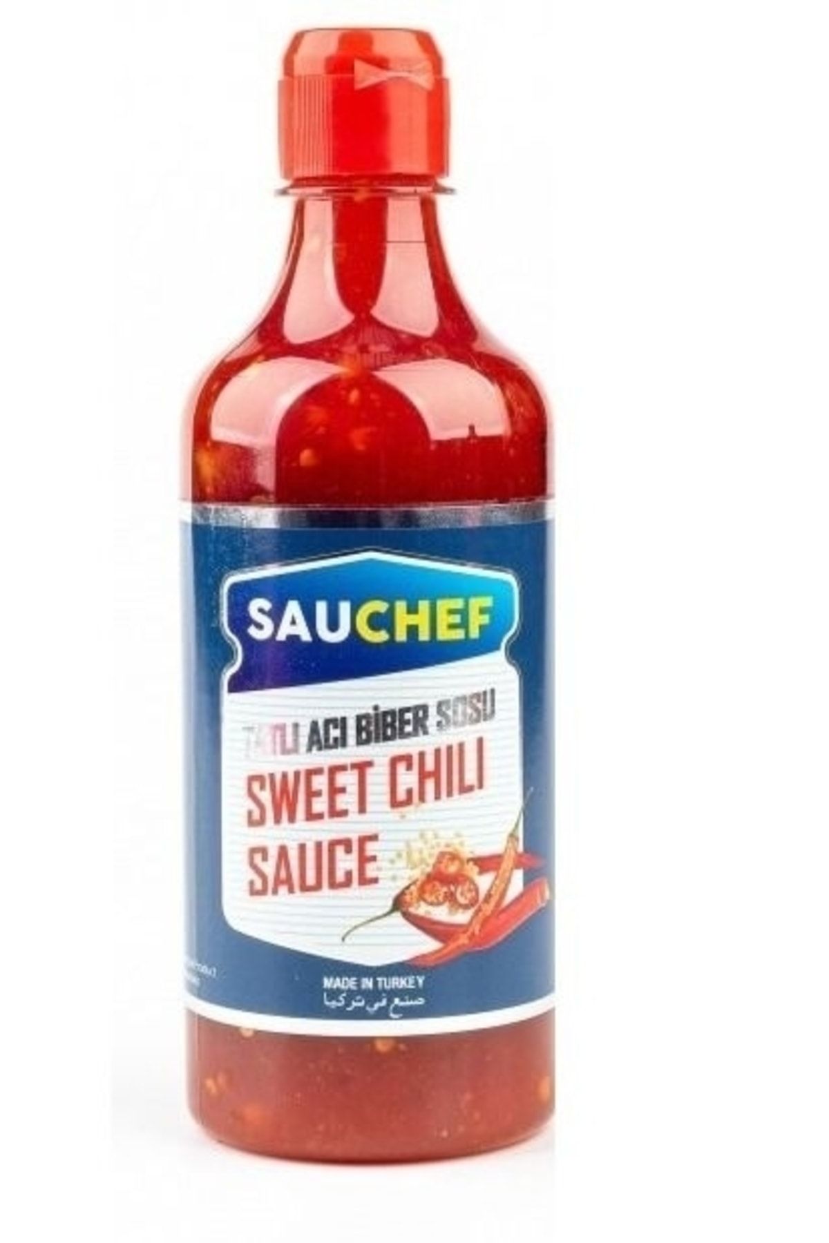 SAUCHEF Sweet Chili Sauce Tatlı Acı Biber Sosu 570gr