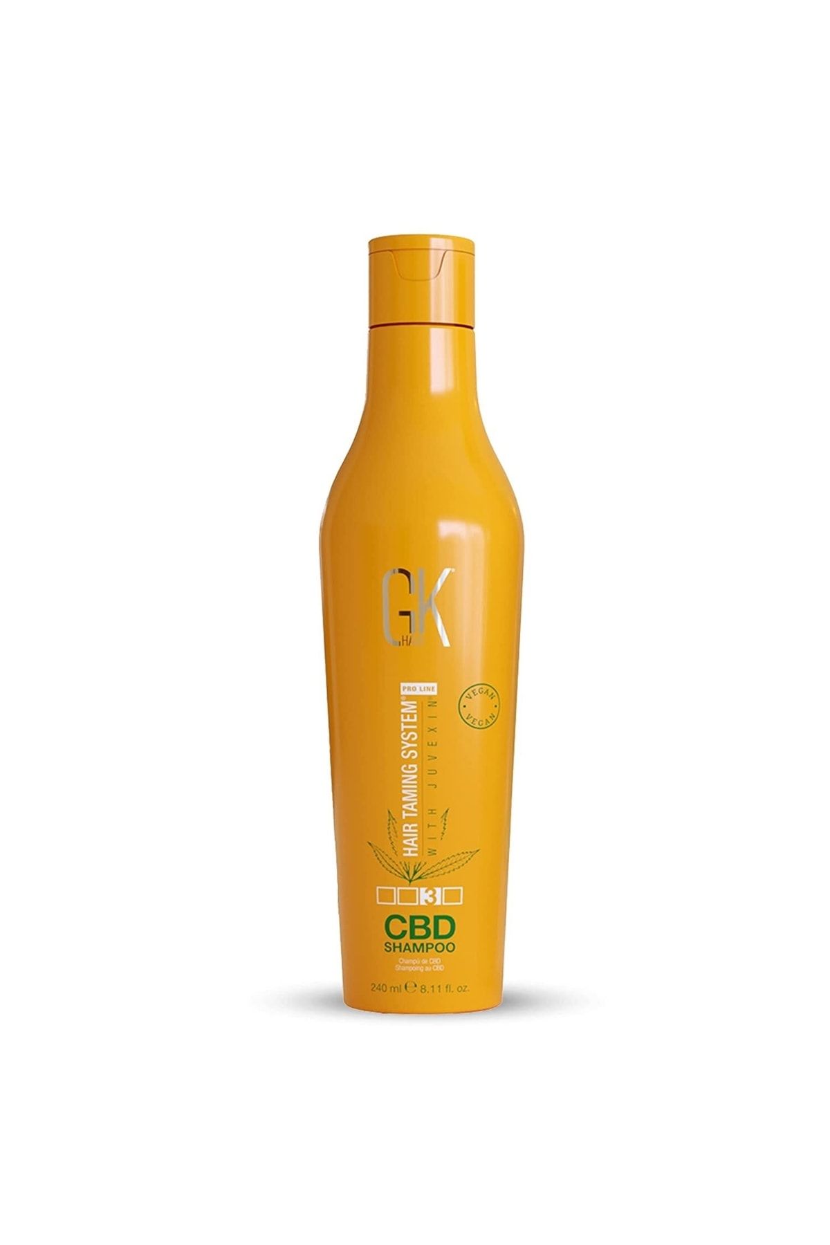 GK HAIR Gkhair Cbd Vegan Şampuan Hasarlı Saçı Onarır Besler Parkalık Verir 240mlparabensülfatsilikoniçermez