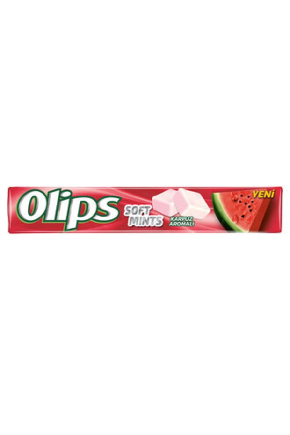 Olips Soft Mints Karpuz Aromalı Yumuşak Şekerleme 47 G * 10 Adet