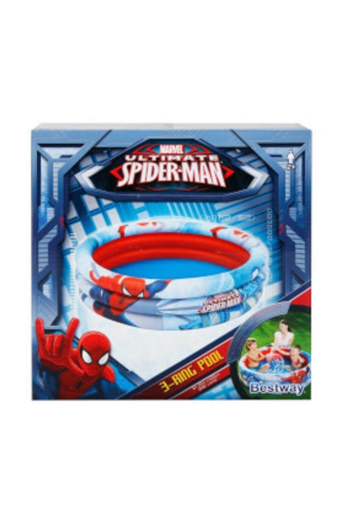 Bestway Havuz Spiderman 3 Bogumlu 122*25 Cm