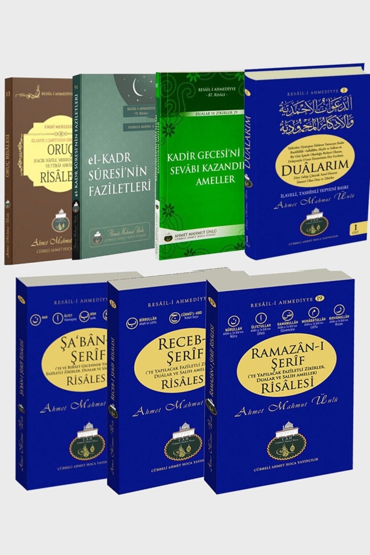 Cübbeli Ahmet Hoca Yayıncılık Cübbeli Ahmet Hoca Dualarım Ve Muhteşem Üç Aylar Seti (7 Kitap)