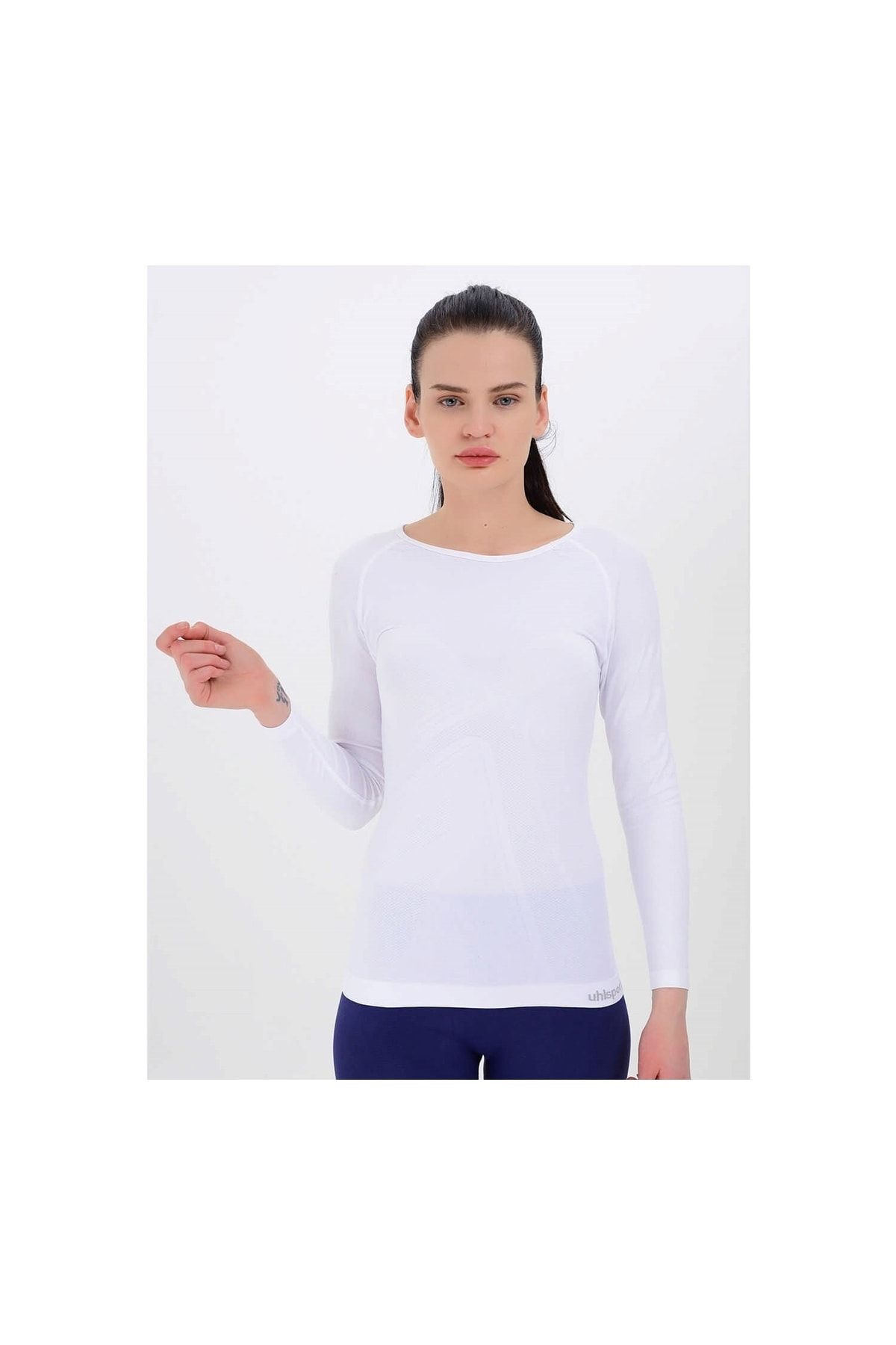 uhlsport Kadın Beyaz Sweatshirt - Body Adelıa - 12.10.032.002.588.005