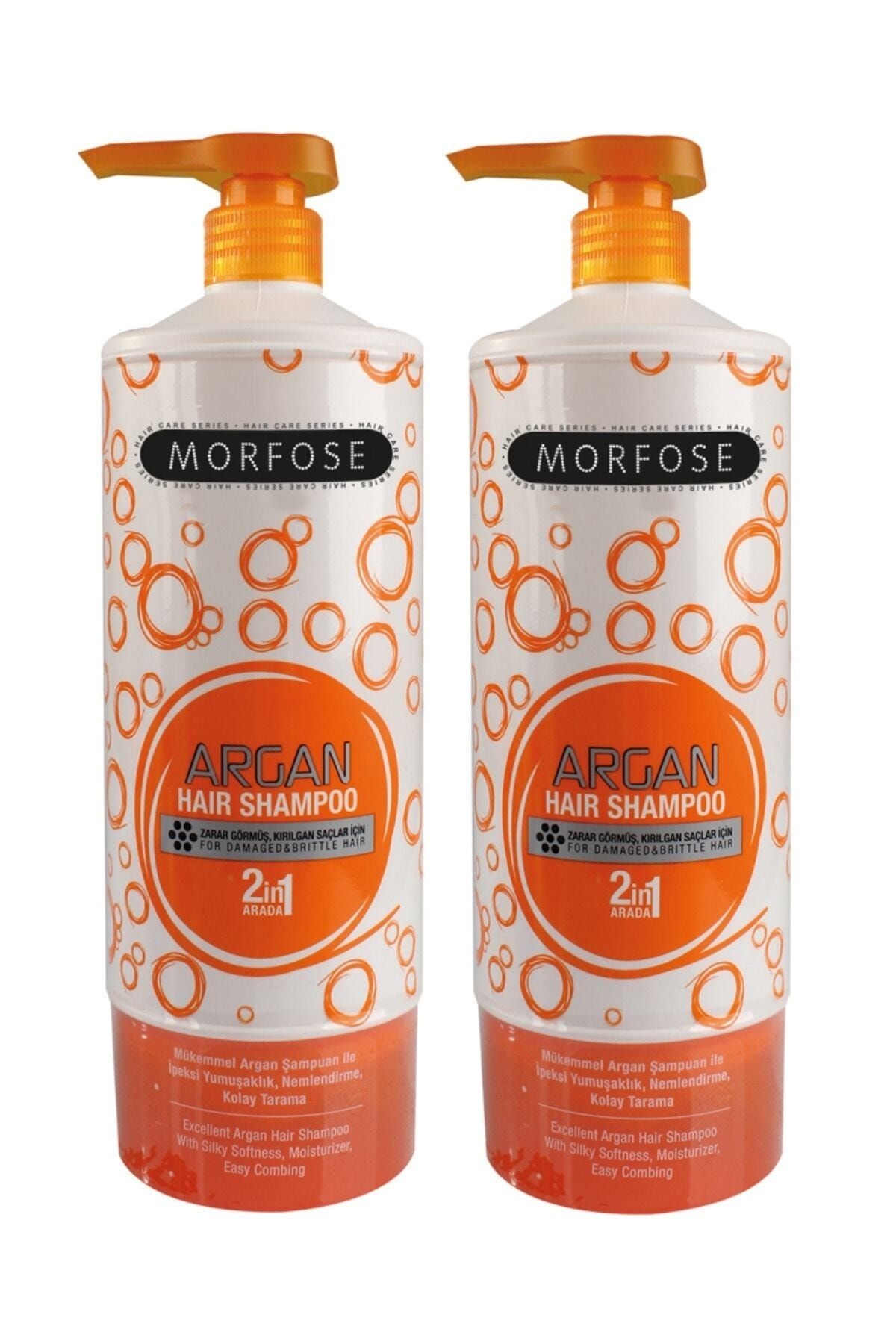 Morfose Şampuan 1000 Ml Argan / 2 Adet