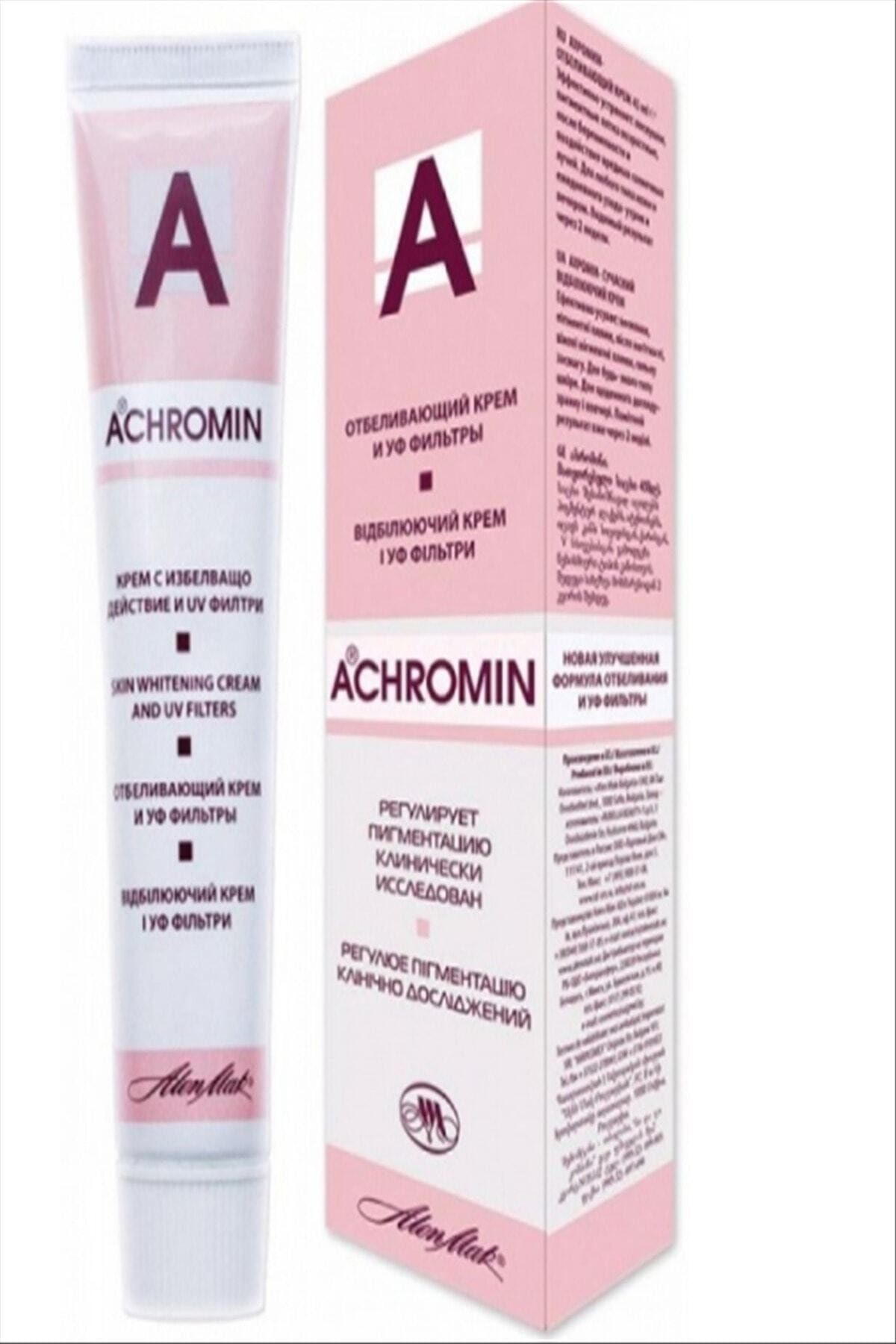 Achromin 5 Adet Lekelere Karşı Beyazlatmaya Yardımcı Krem 45 Ml
