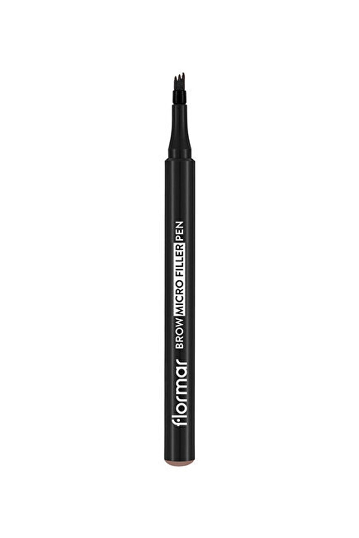 Flormar Kaş Maskarası Ve Kaş Farı - Brow Micro Filler Pen 001 Light Brown 47000097-001