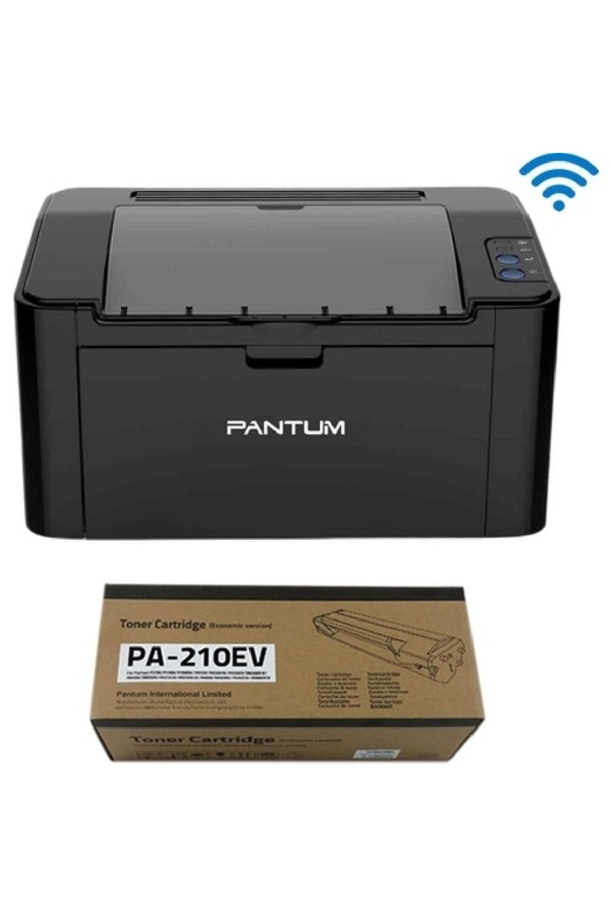 Pantum P2500w Siyah Beyaz Printer Wi-fi