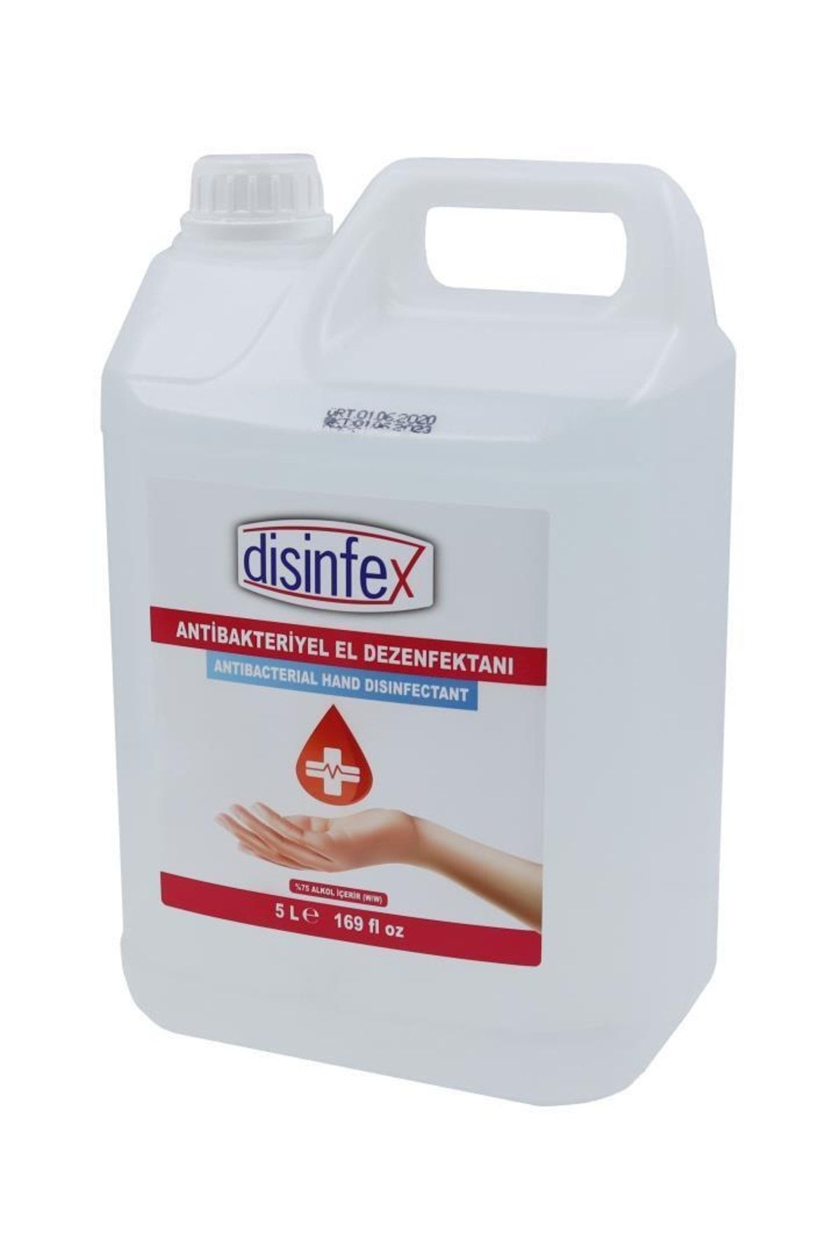 Disinfex 5 Litre Alkol Bazlı El Dezenfektanı Antibakteriyel