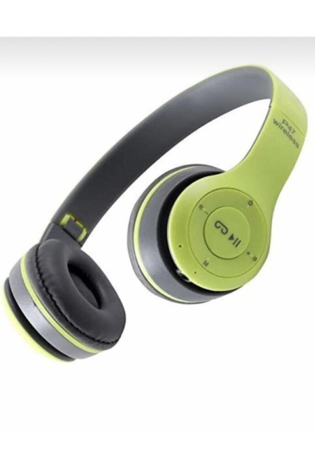 Penguen P47 Wıreless 5.0+edr Bluetooth Kablosuz Kulaklık Yeşil